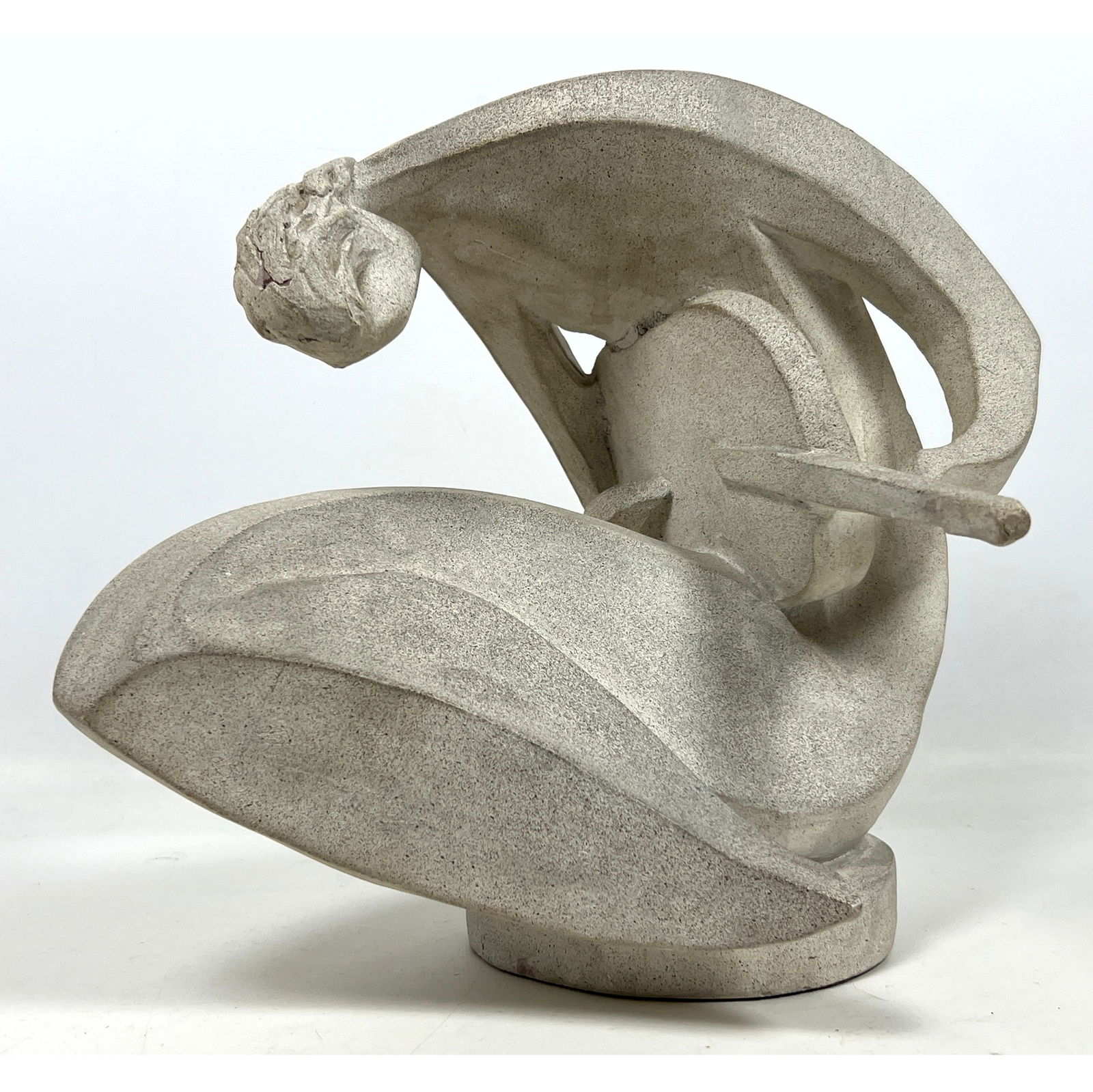 David Fisher Sculpture. Austin Products Plaster Abstract Musician Sculpture (1 of 12)