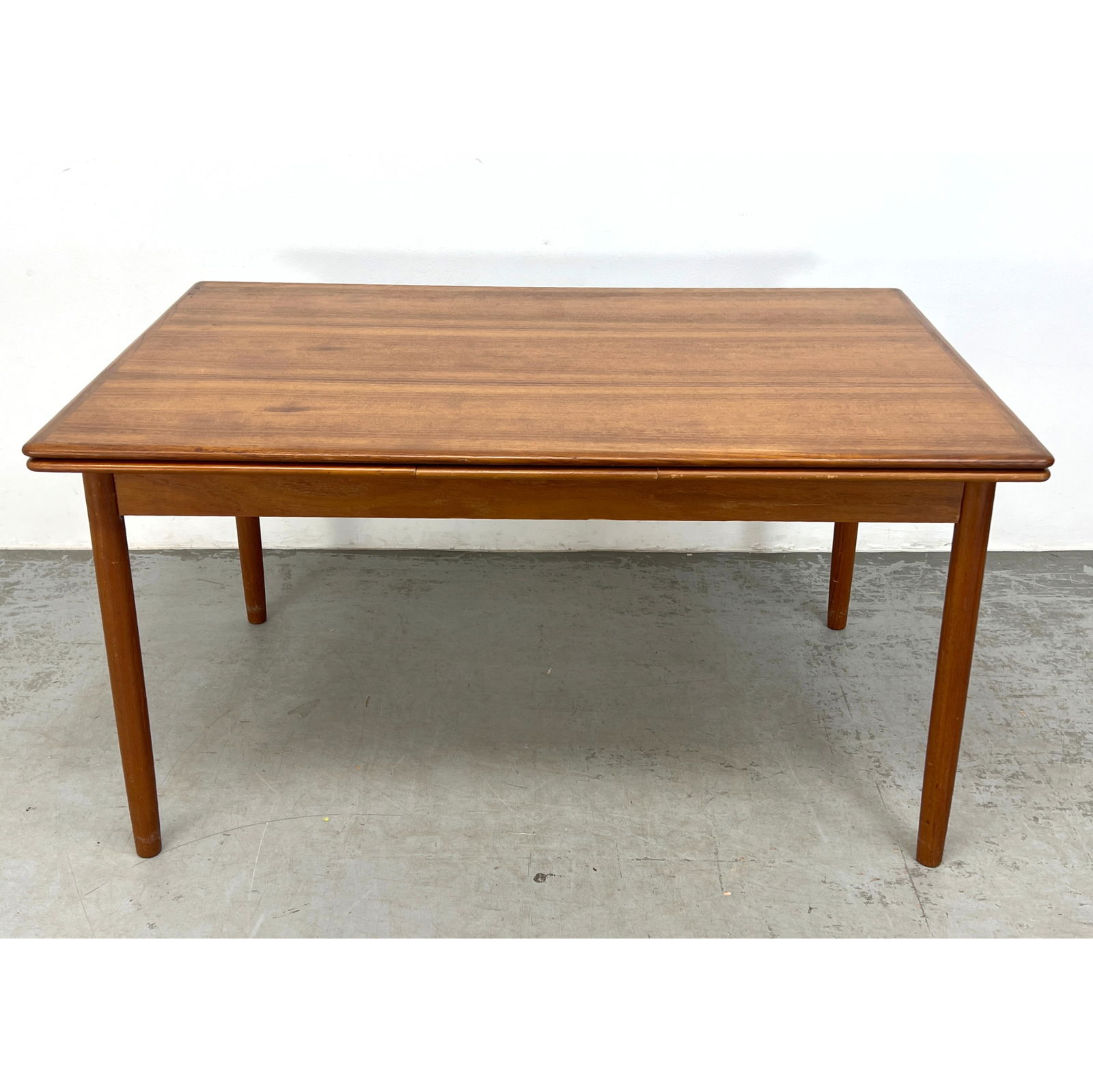 Danish Modern Teak Refractory style Dining Table. (1 of 10)