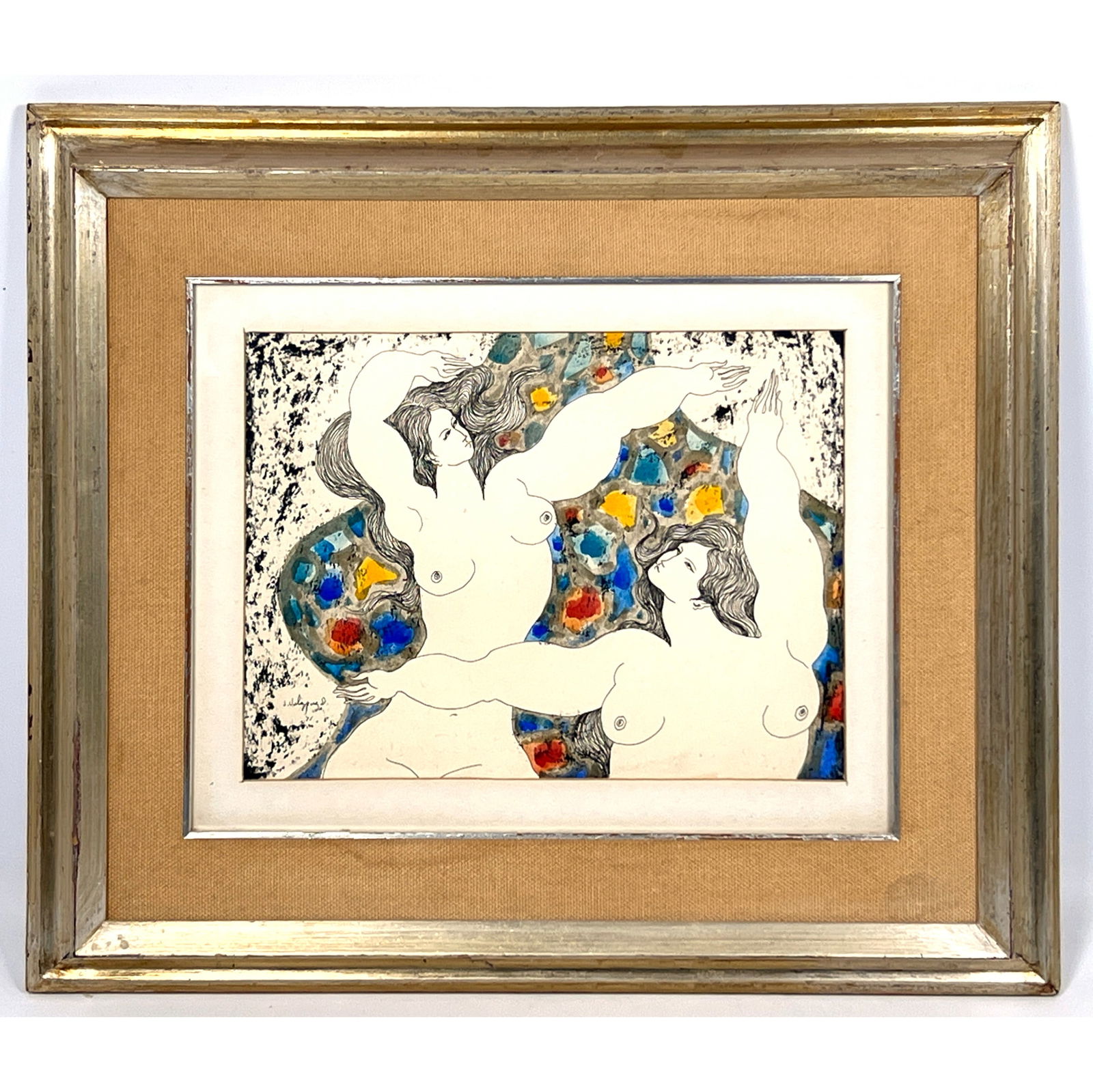 Juan Ramon Velasquez Watercolor Painting. Puerto Rican. (1 of 8)