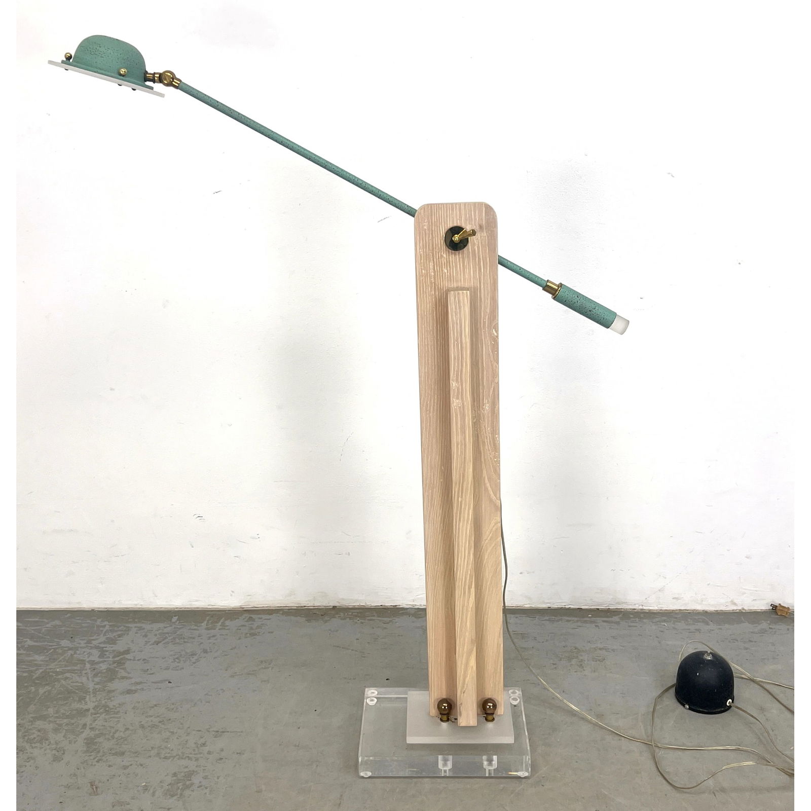 Memphis Style adjustable floor lamp by Bauer Lamp Company. (1 of 7)