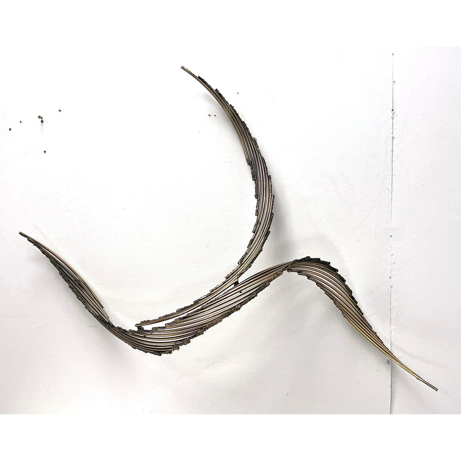 C Jere style Modernist Abstract Wall Sculpture. (1 of 10)