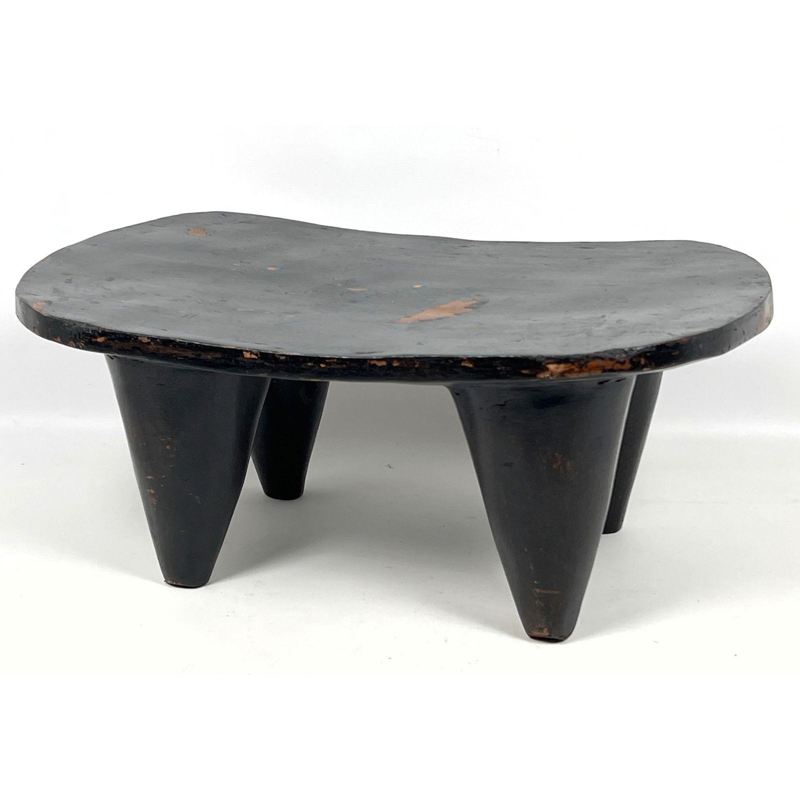Small Solid wood rustic Senufo stool (1 of 9)