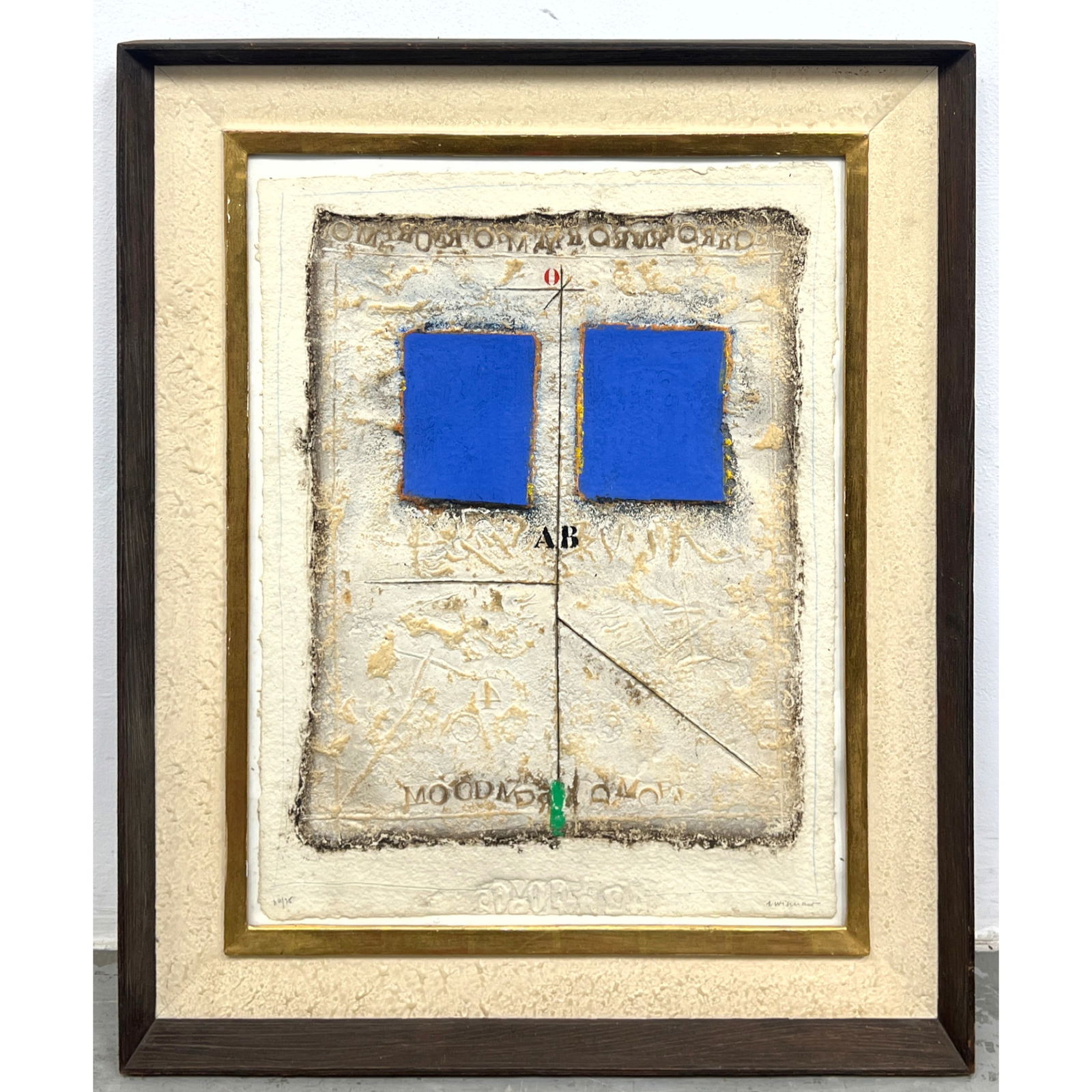 James Coignard Signed and Numbered mixed media carborundum etching on Textured Handmade Paper. (1 of 7)