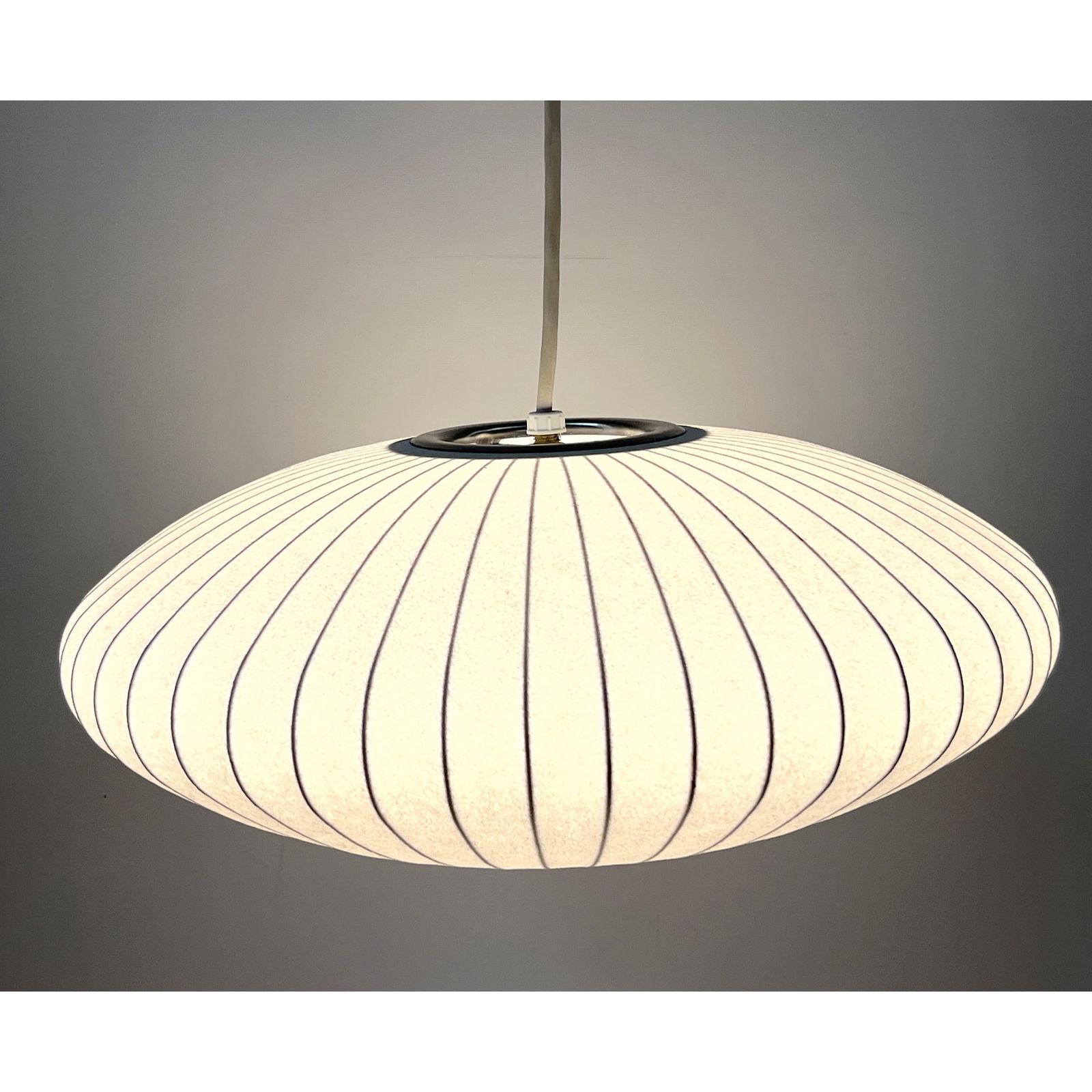 George Nelson 18" Saucer Bubble Pendant Lamp Small Size, Modernica (1 of 11)