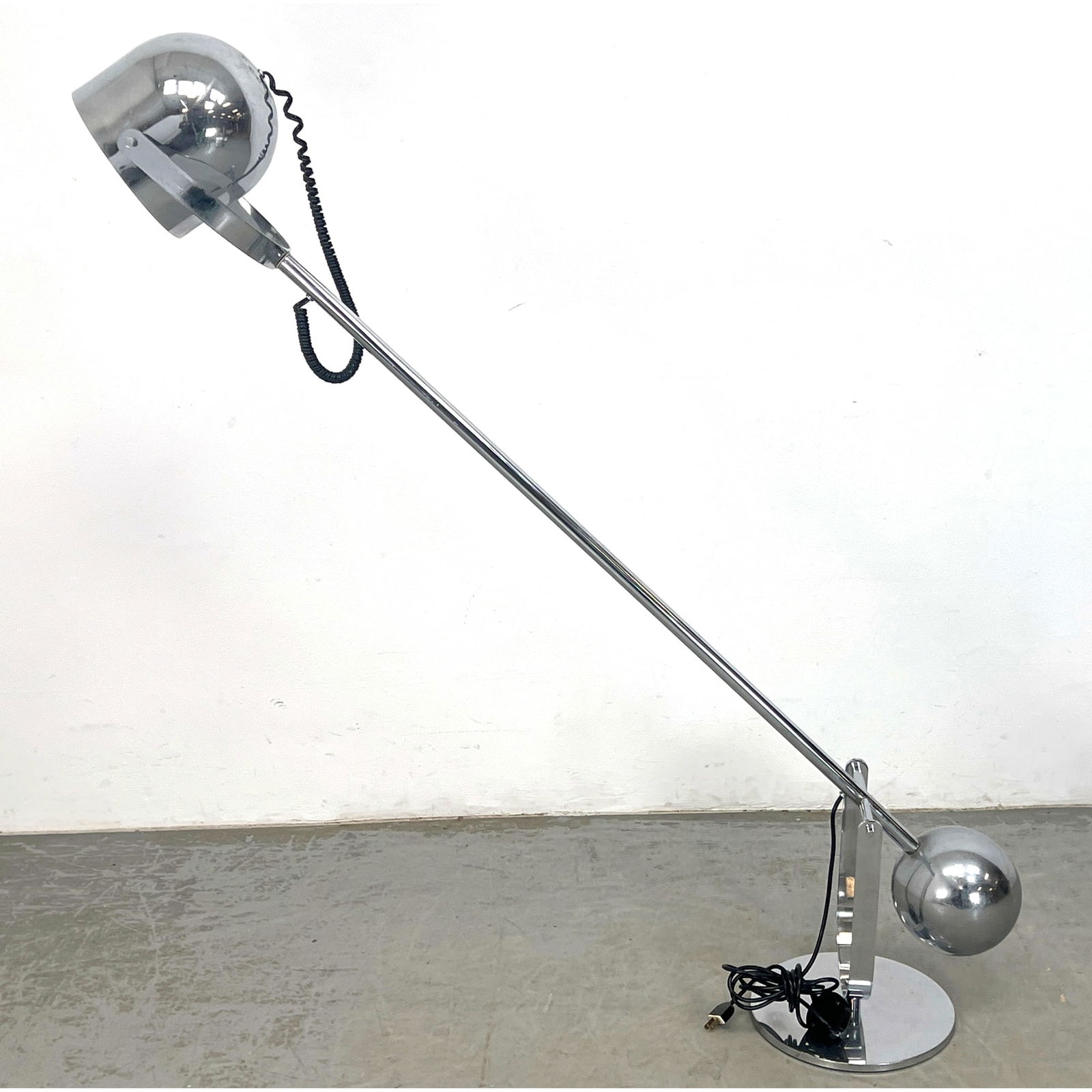 Mid Century Italian Sergio Asti for Knoll Airone Articulated Floor Lamp Italy. Counter balance. (1 of 6)