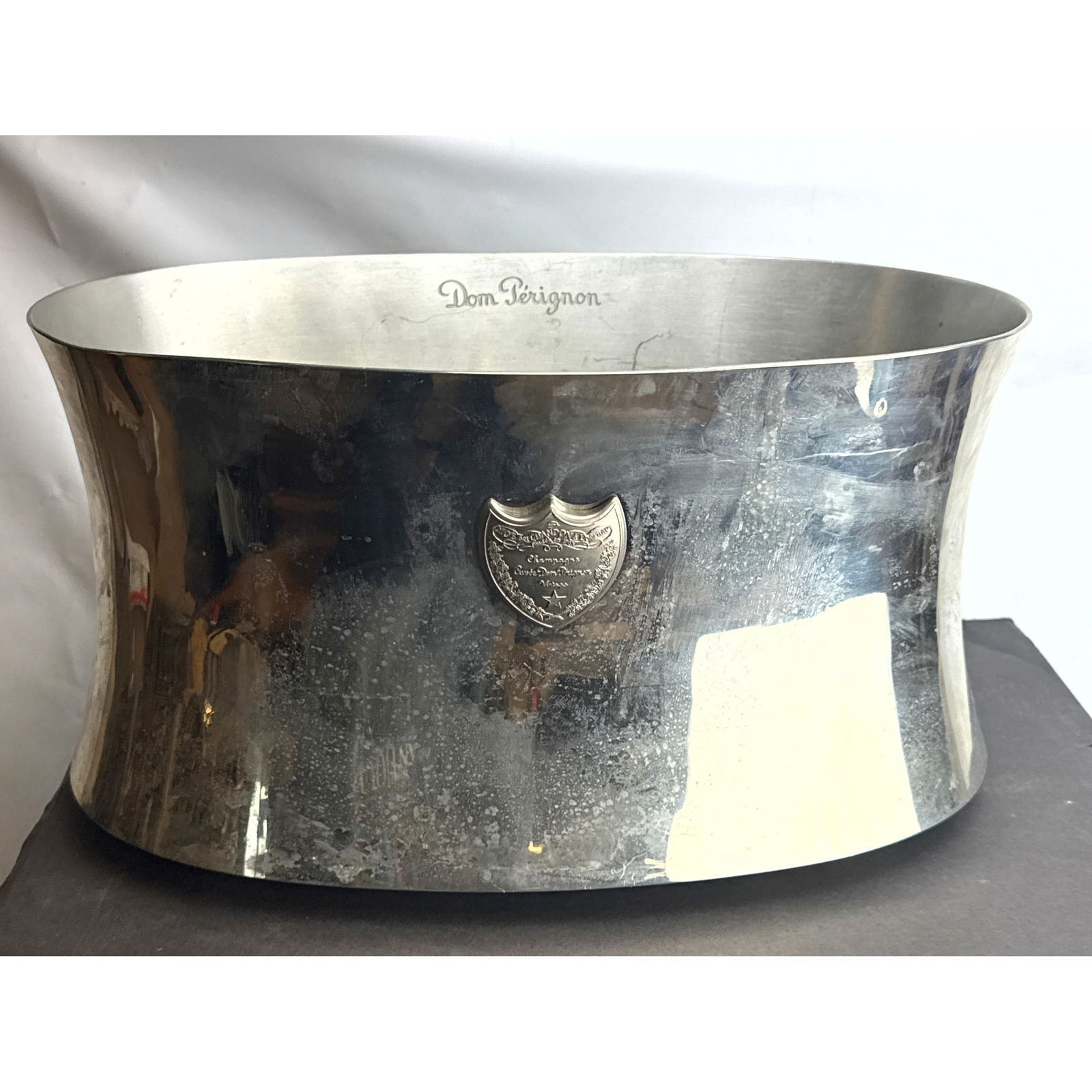 Dom Perignon Polished Pewter Champagne Cooler, designed by Martin Szekely for Dom Perignon, intended (1 of 9)