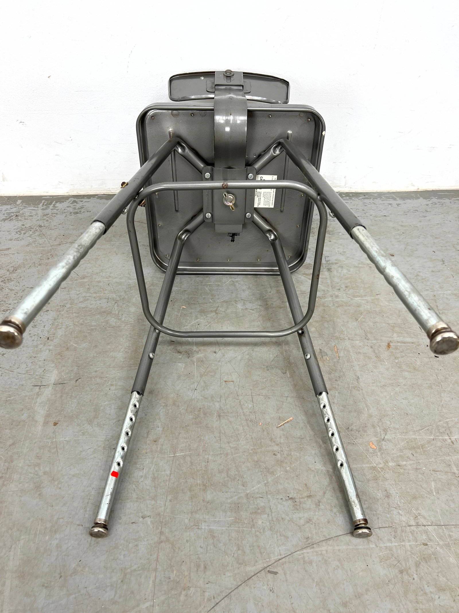 2pcs Industrial Design. Work table and drafting stool. - 15