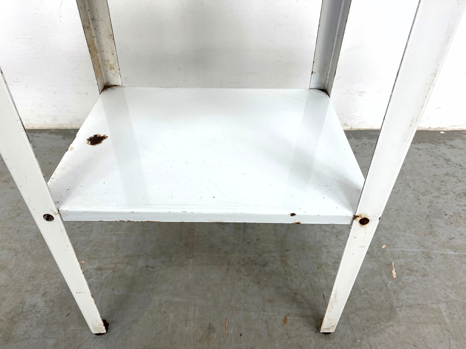 2pcs Industrial Design. Work table and drafting stool. - 6