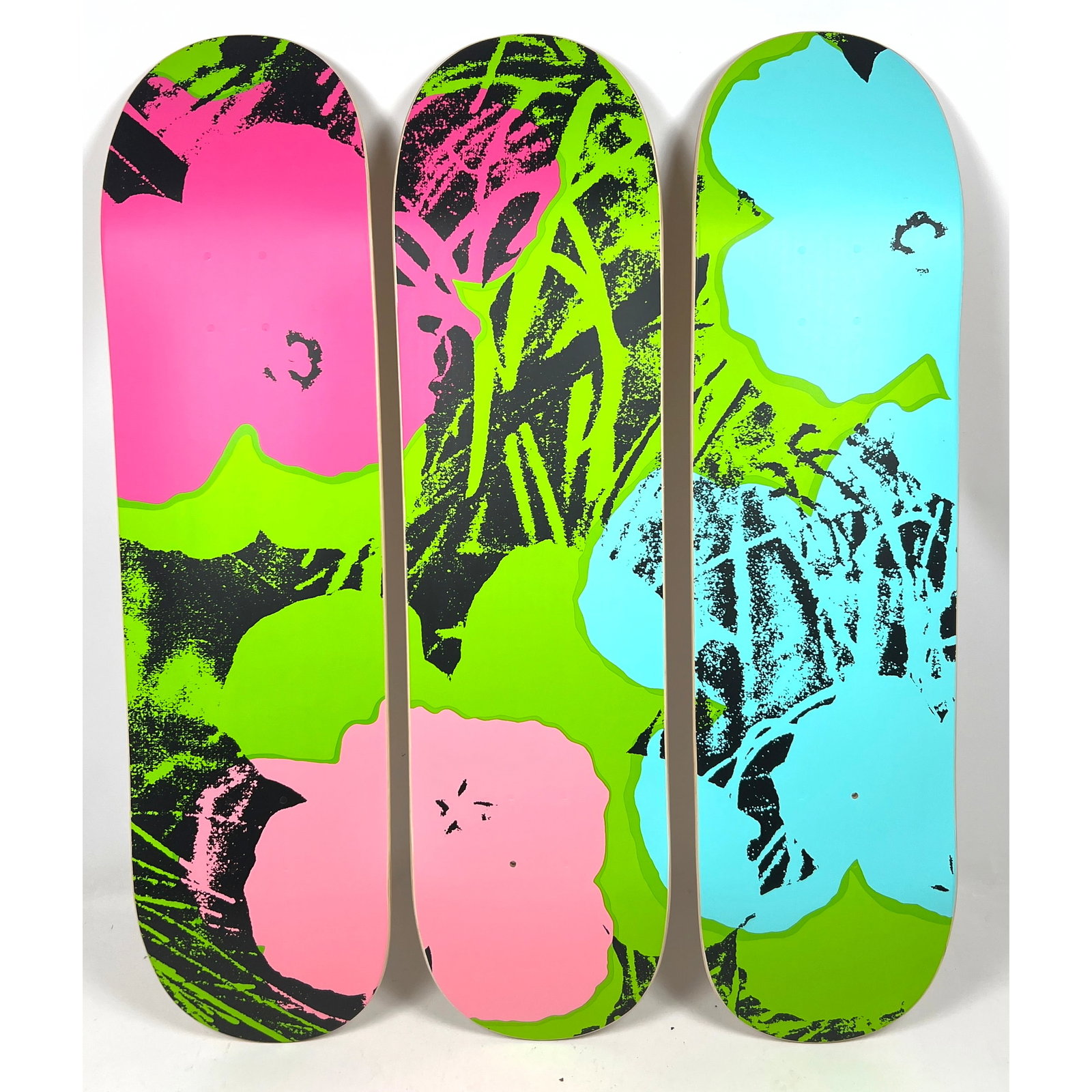 3pc Set After Andy Warhol Skateboard Decks. THE SKATEROOM (1 of 15)