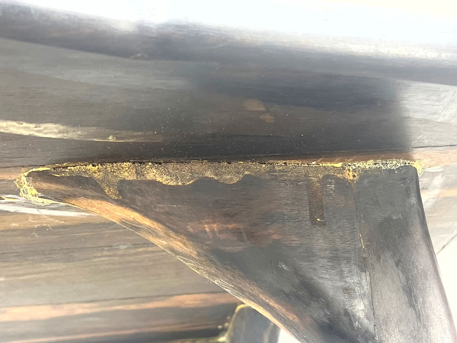 Custom Studio Made Biomorphic Top Occasional Table. Undulating legs. - 9