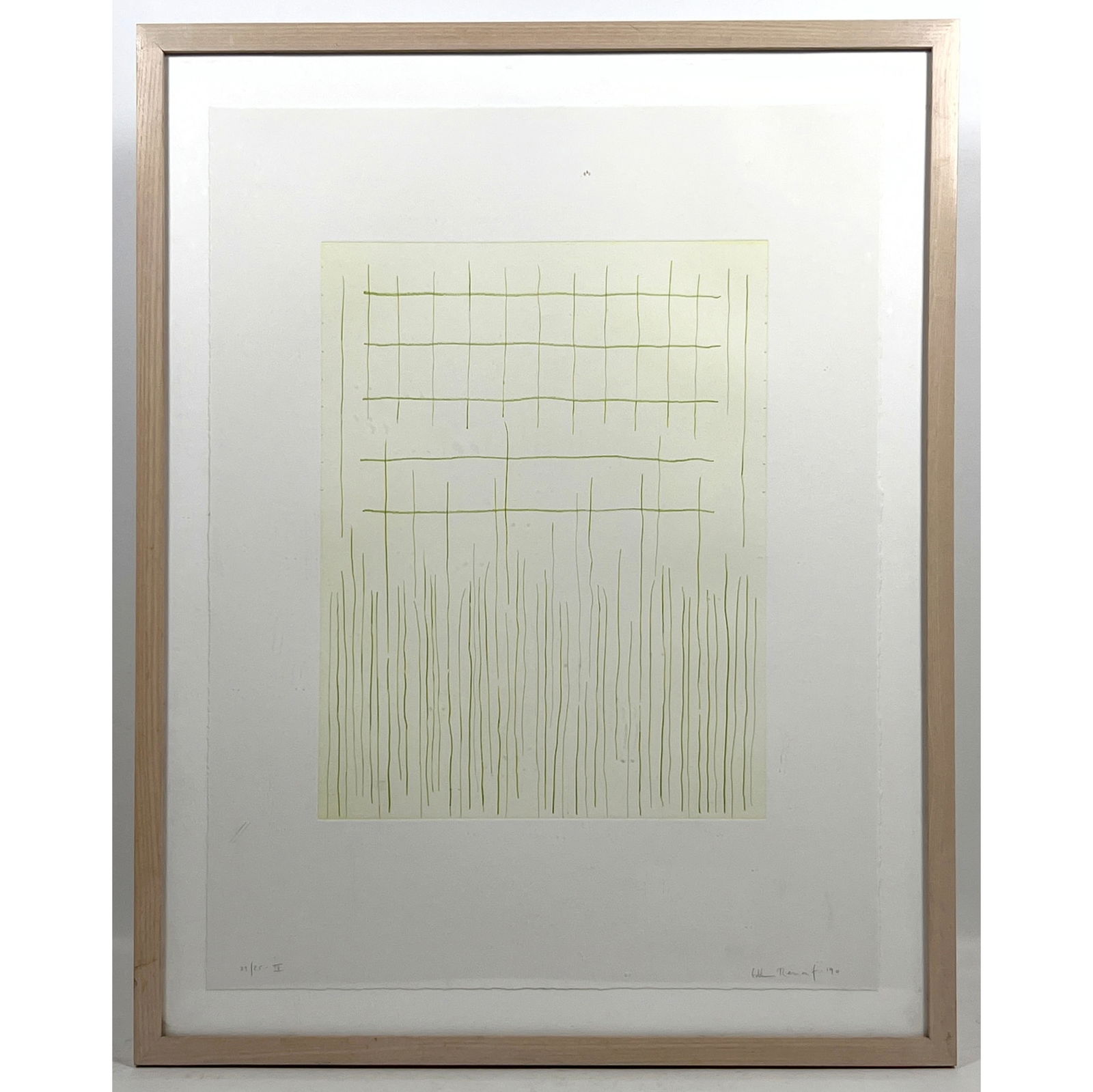 Aquatint Print by Edda Renouf, dated 1990, Signed and Numbered 23/25 IV (1 of 11)