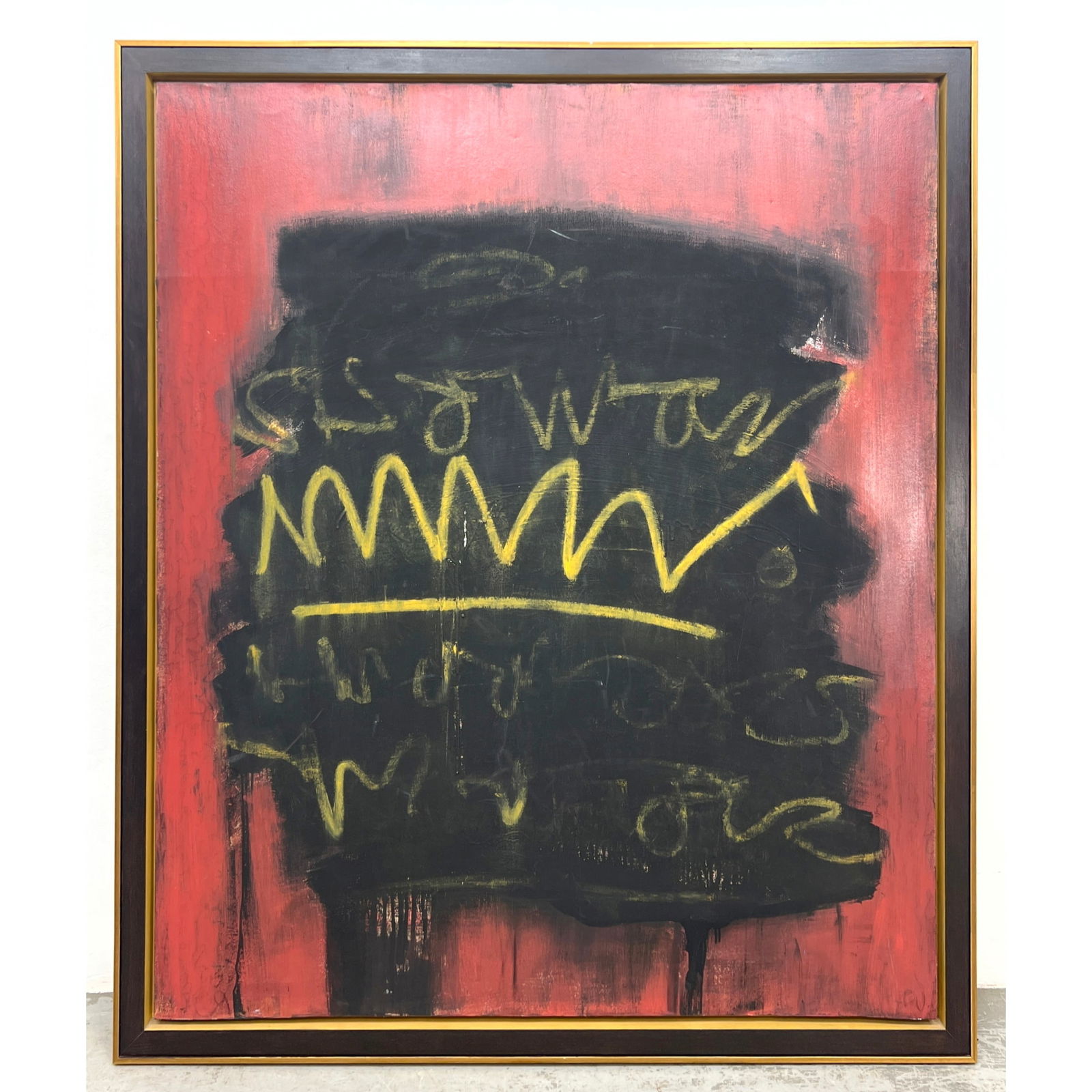 Very Large Melvin Butler Abstract Modern Painting. (1 of 10)