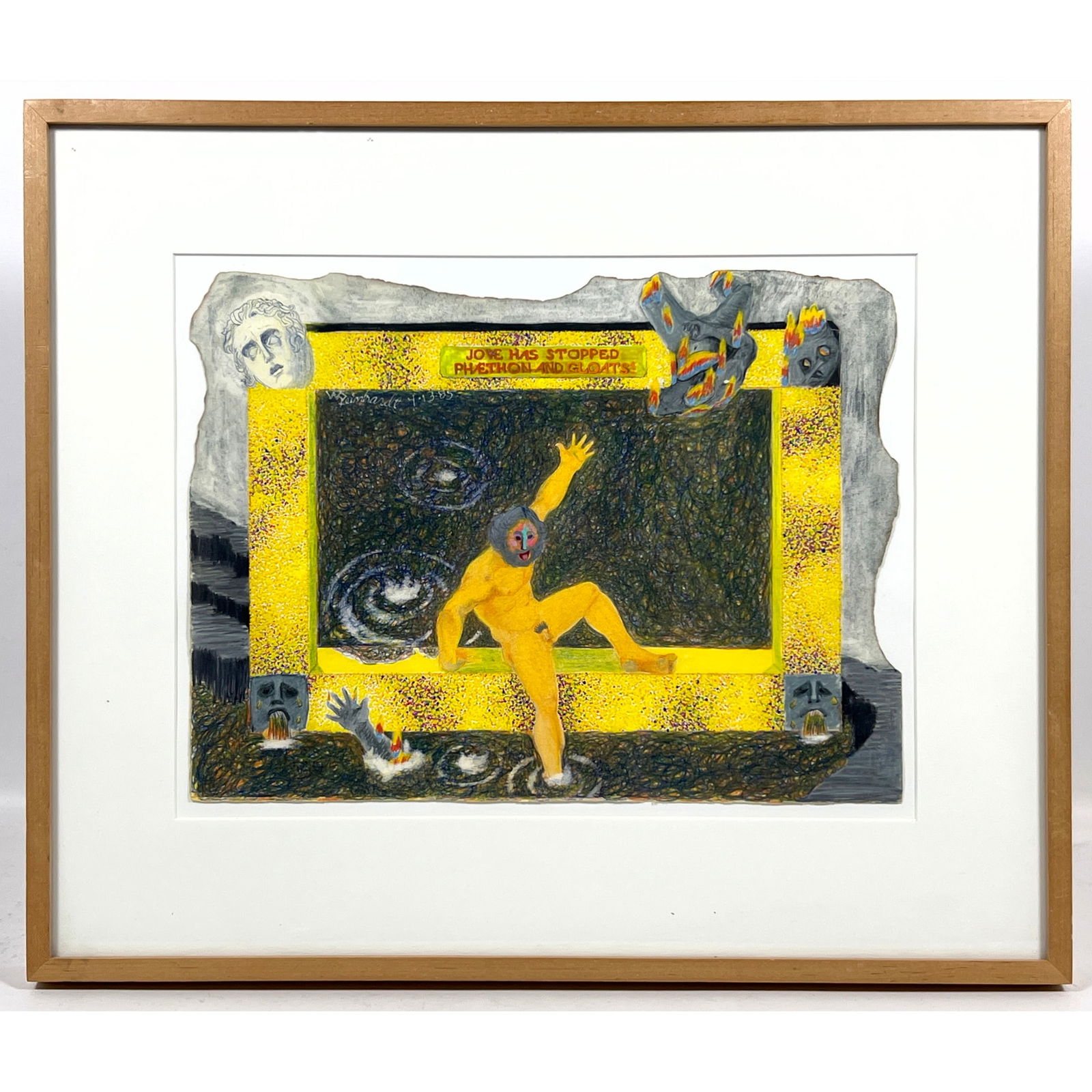 Wally Reinhardt, illustrator in NYU's permanent collection, Ovid's Metamorphoses. (1 of 13)