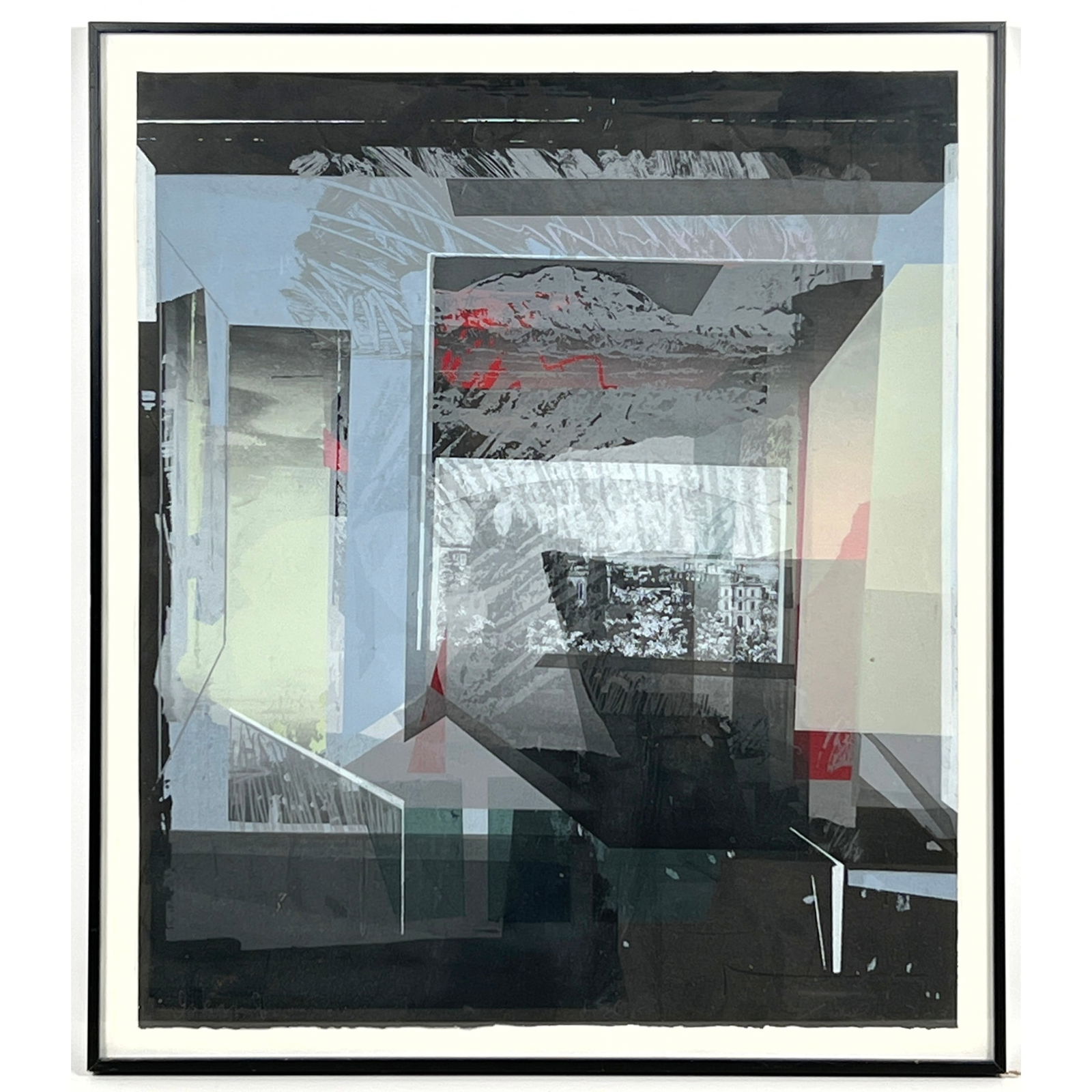 Lois Johnson mixed media print. Box Canyon (1 of 8)