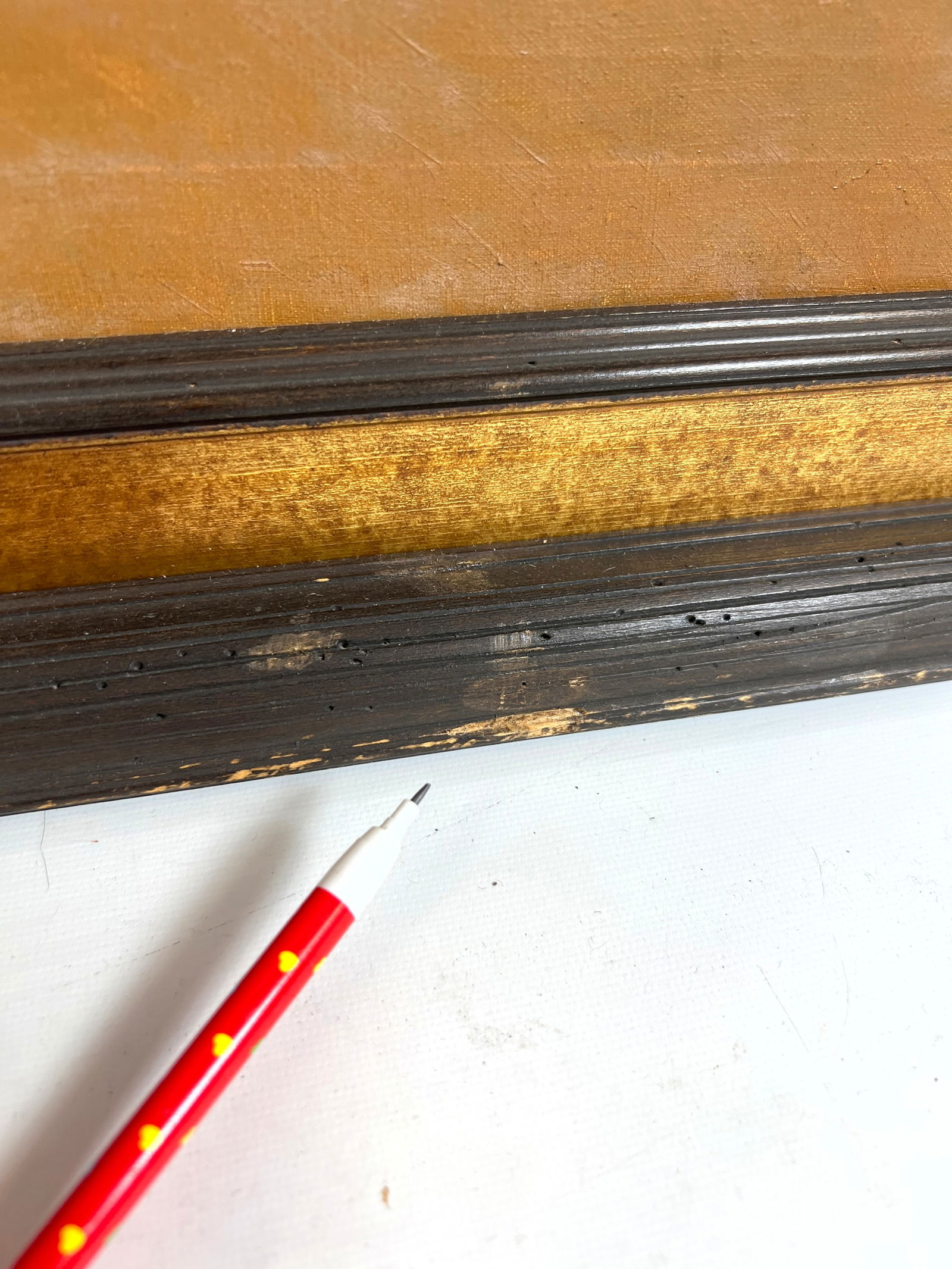 Signed Dated 60 Figurative Painting. - 7