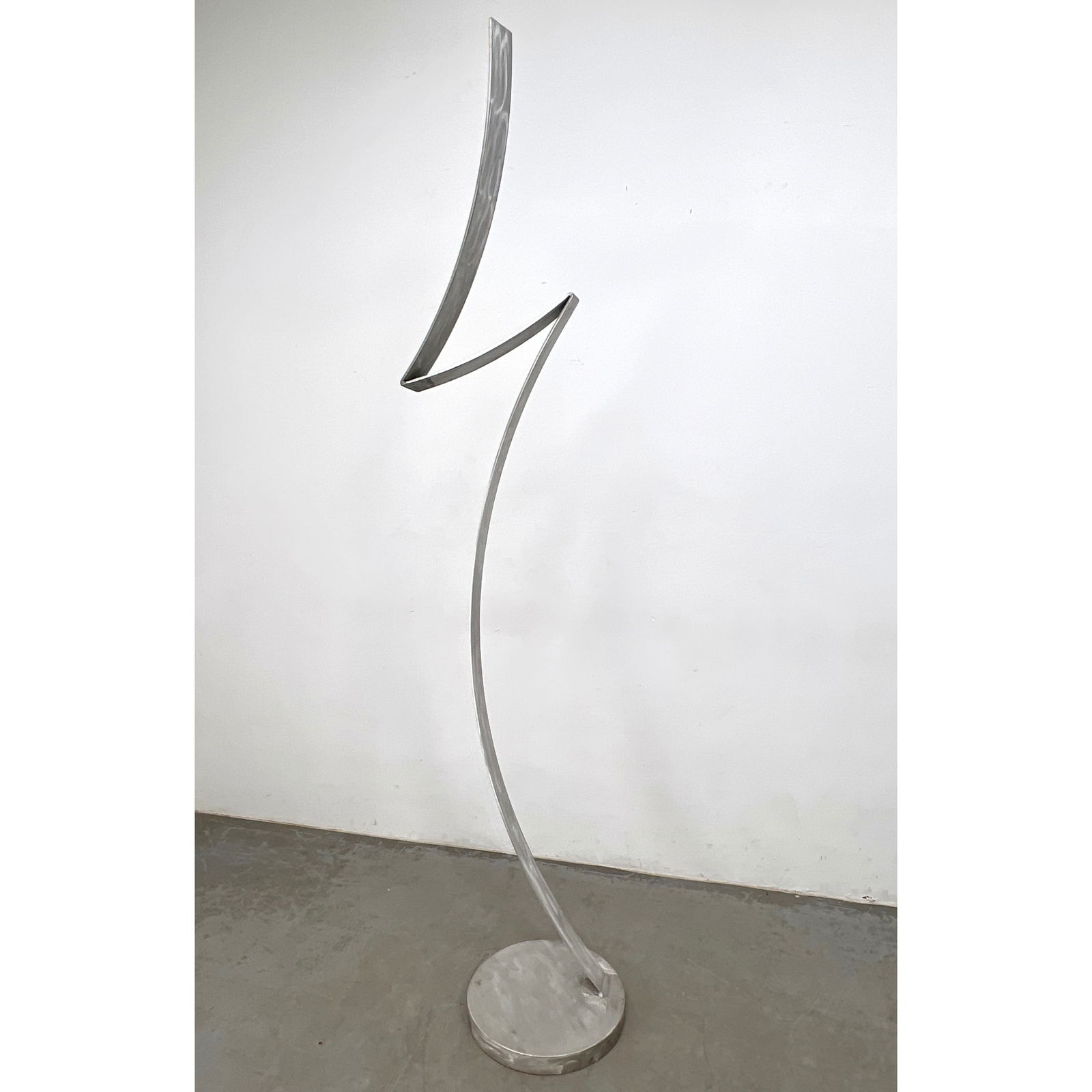 Artisan Tall Ribbon Lightening Bolt Floor Sculpture. Garden sculpture. (1 of 7)