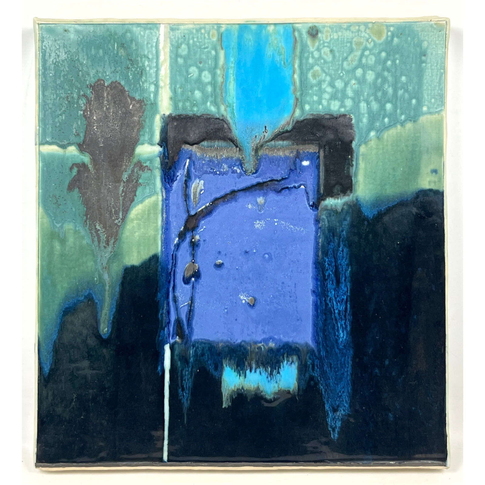 Julia Jackson Brown Wall Plaque Sculpture. Studio Art Pottery. (1 of 11)