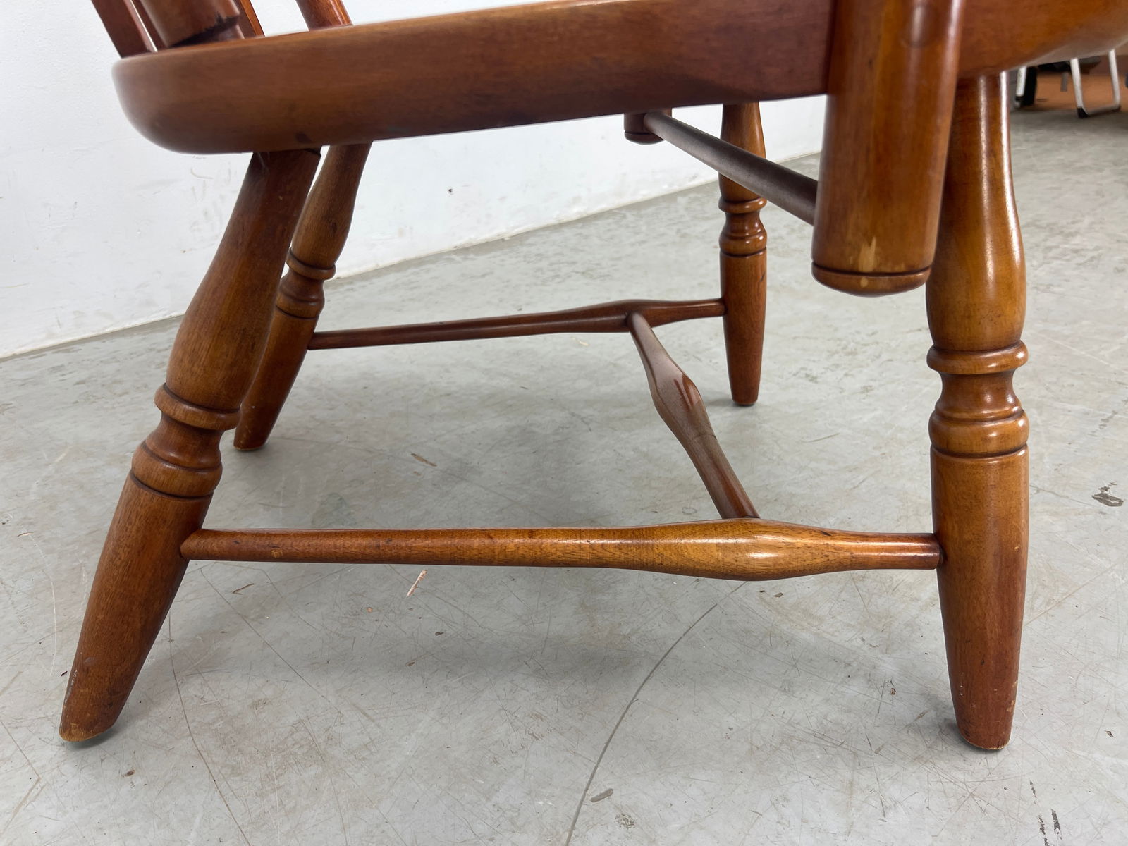 Herman Devries Cushman Branded Arm Lounge Chair. Solid Maple. - 10