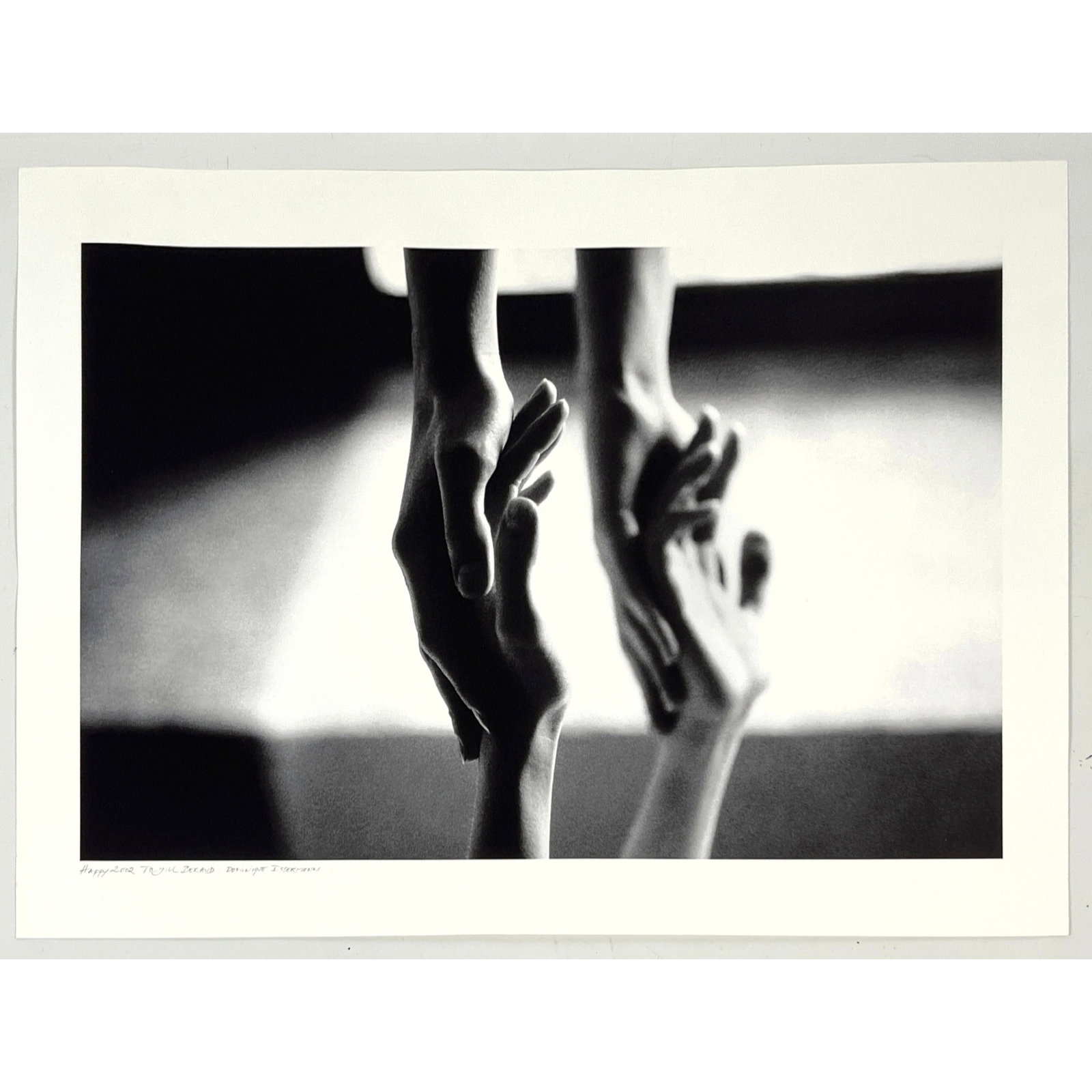 Dominique Issermann Photograph. Signed and inscribed. Rive's paper. hand-inscribed in pencil by the (1 of 7)