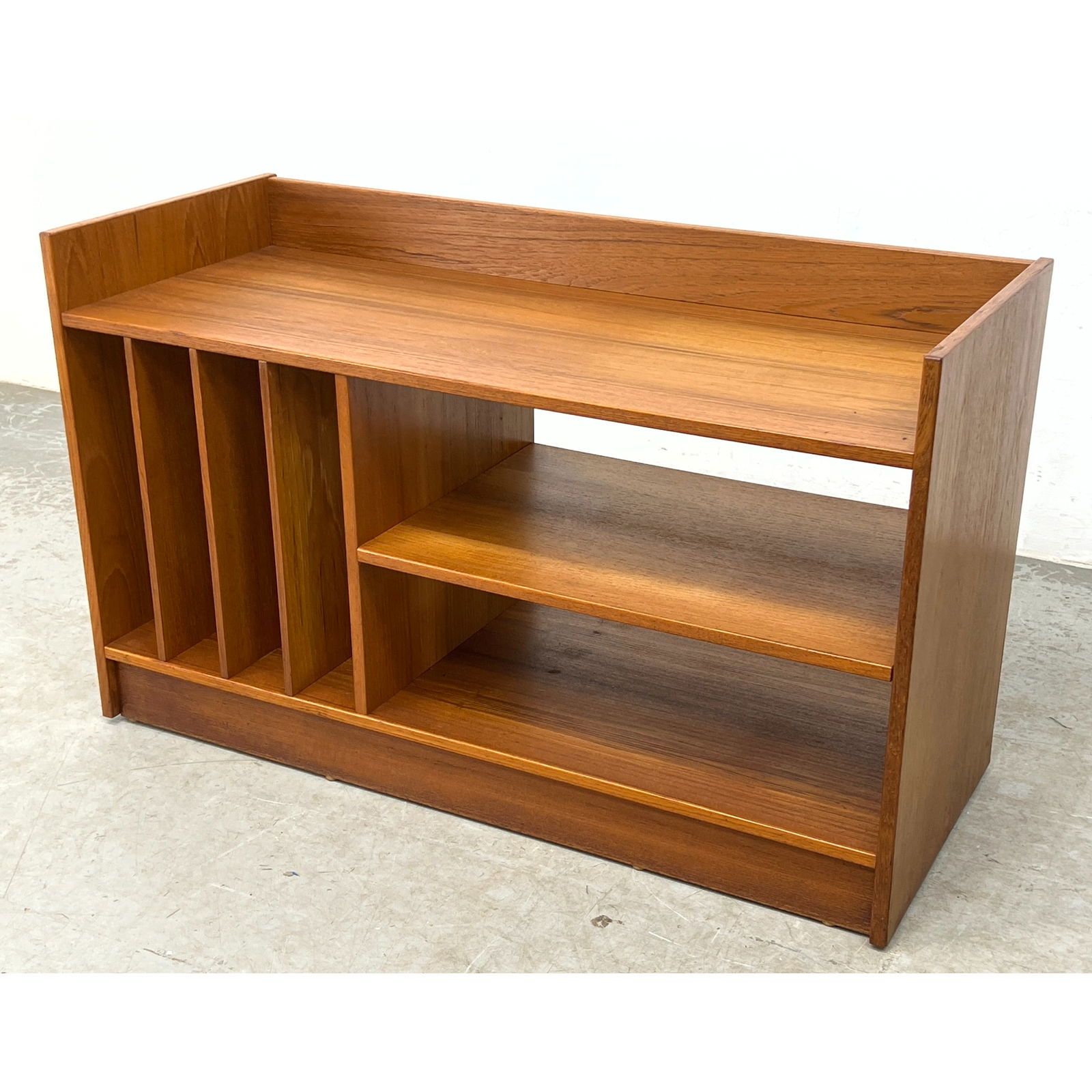 Danish Modern Teak Cabinet Bookcase. Media Cabinet. FM New Furniture Denmark Label. (1 of 10)