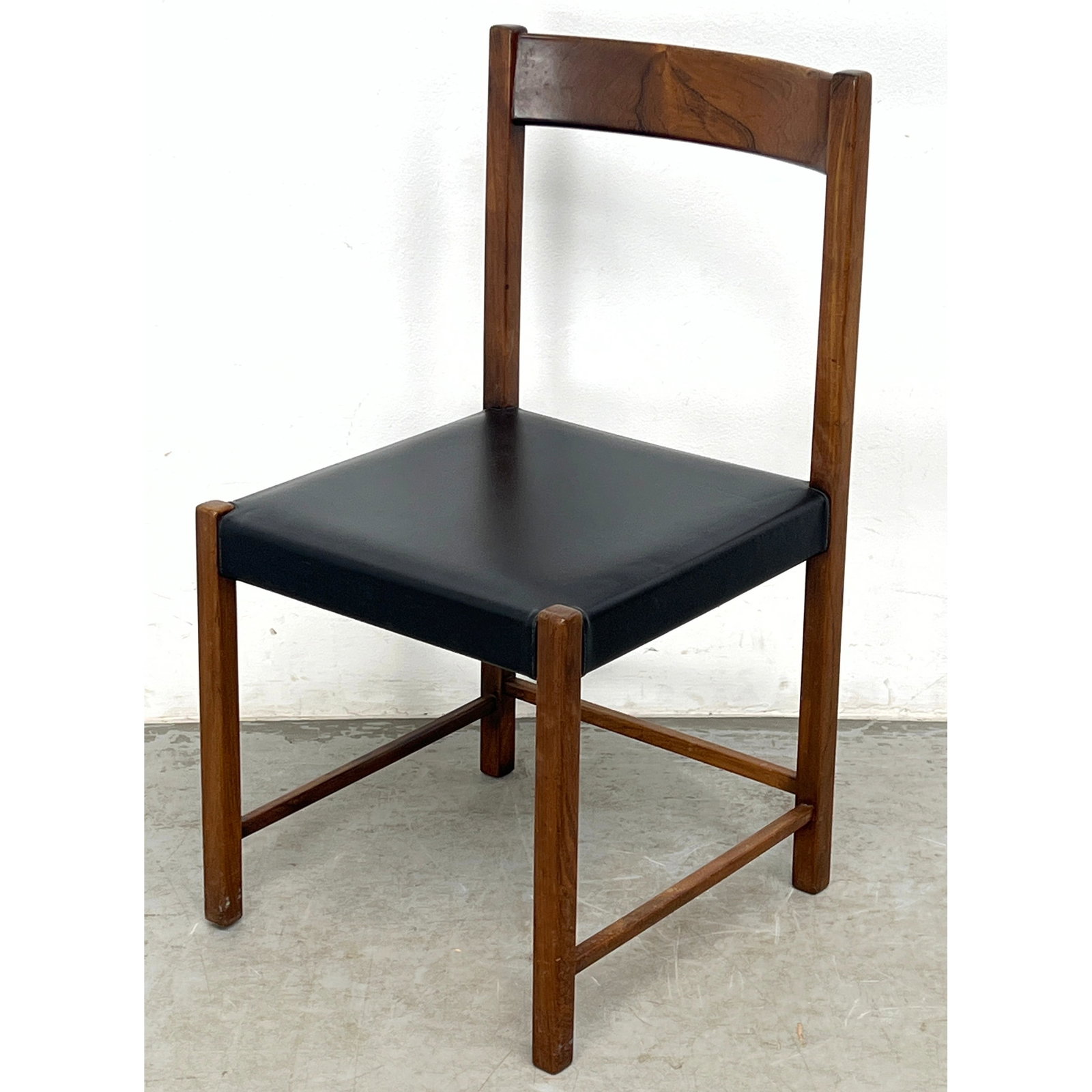 Vintage Danish Modern Rosewood Low Side Chair (1 of 7)