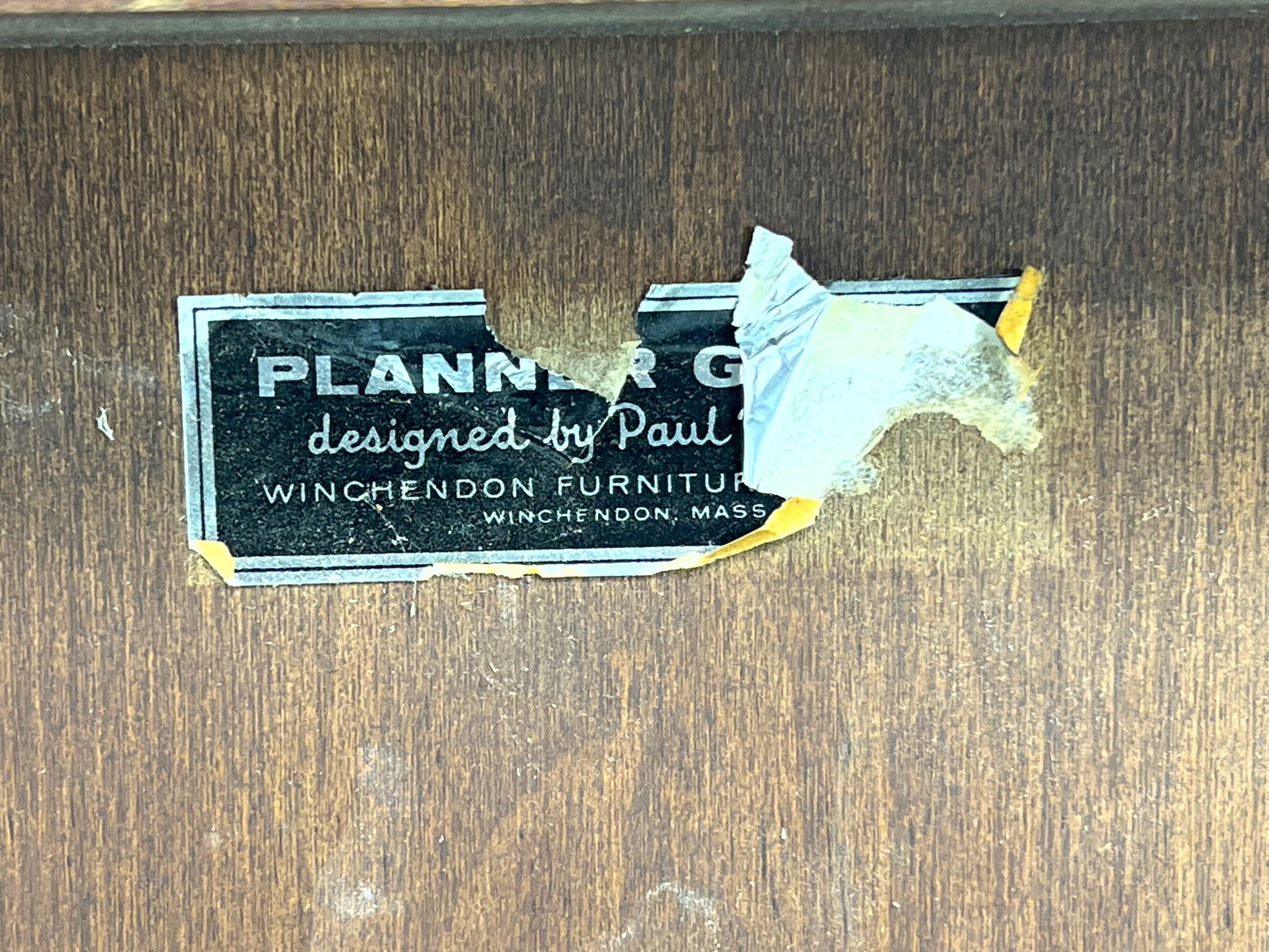 2pcs Paul McCobb Table Tops. - 6