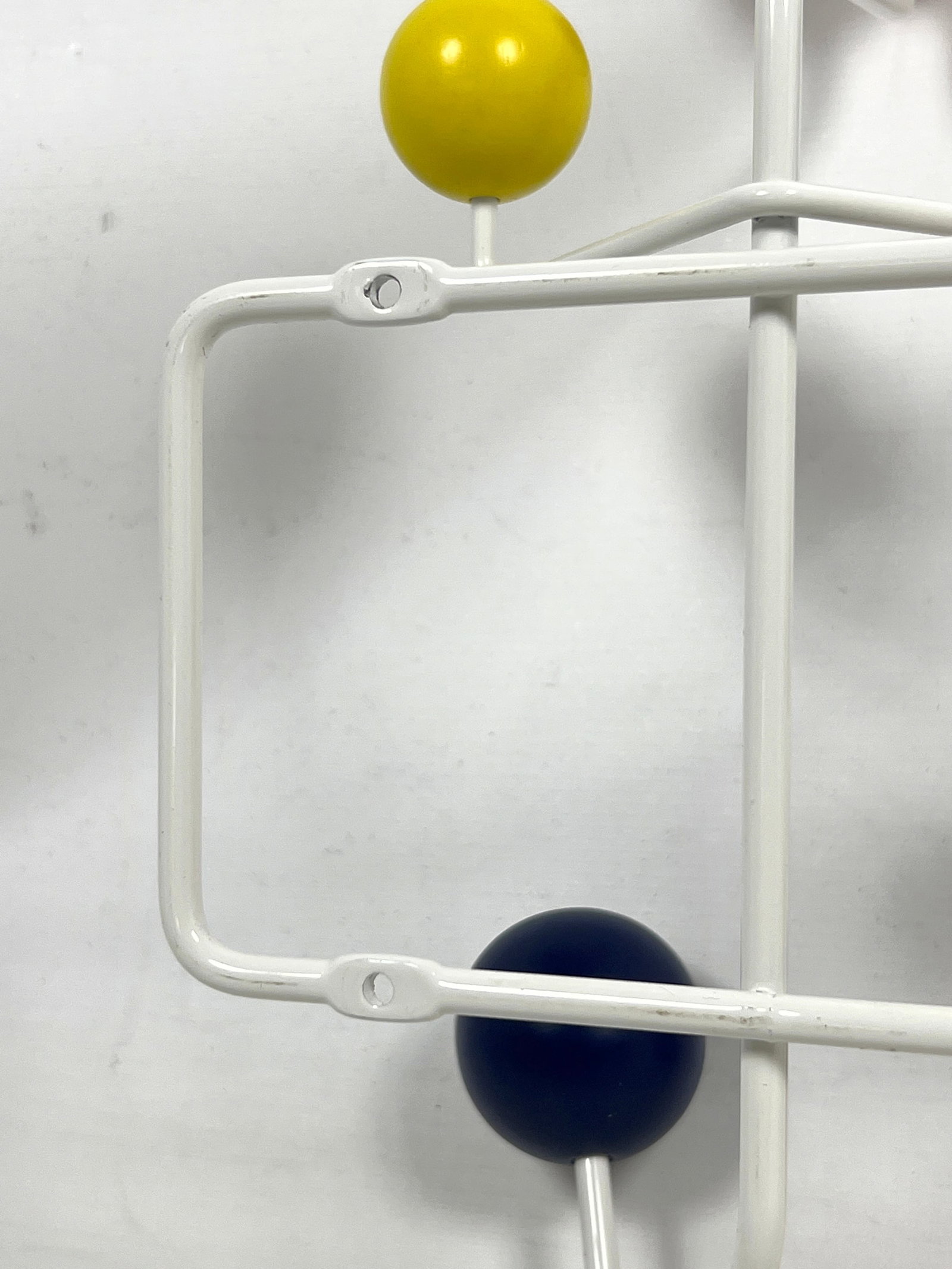 Atomic Mid Century Eames Hang It All Wall Mount Coat Hat Rack. Unmarked. - 8