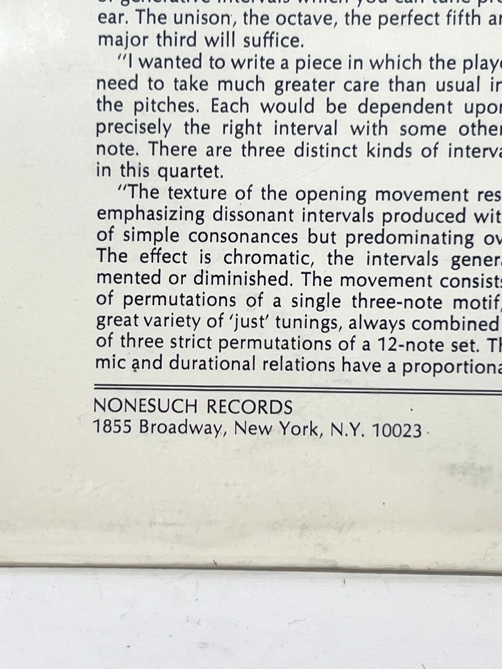 John Cage computer composition 1971 with framed print out computer instructions - 10
