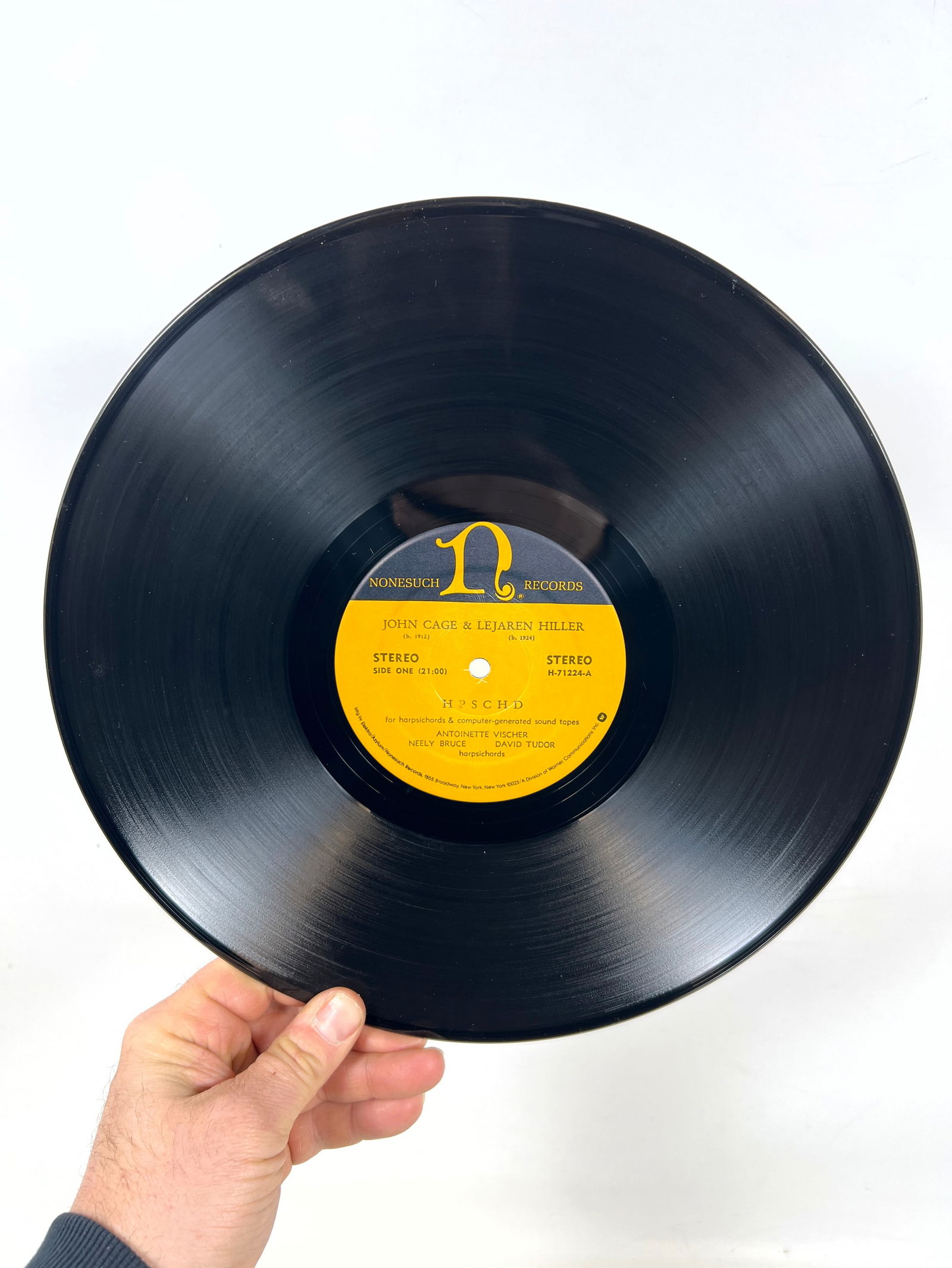 John Cage computer composition 1971 with framed print out computer instructions - 12