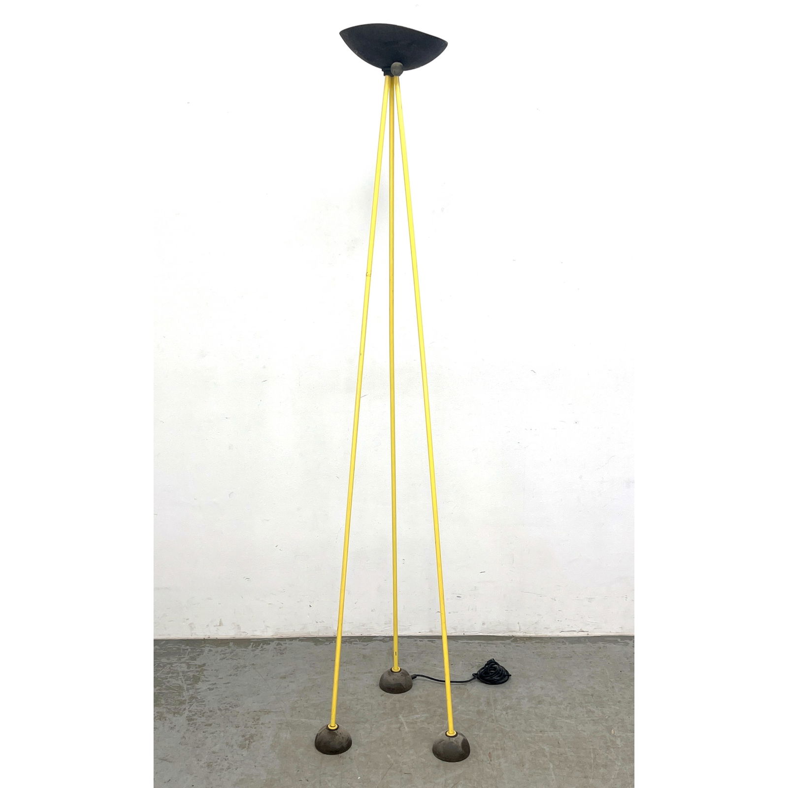 Postmodern Footsteps Torchiere Floor Lamp designed by Piotr Sierakowski for Koch and Lowy: Postmodern Footsteps Torchiere Floor Lamp designed by Piotr Sierakowski for Koch and Lowy Dimensions: Height: 73.5 inches, Width: 18 inches, Depth: 18 inches. ---