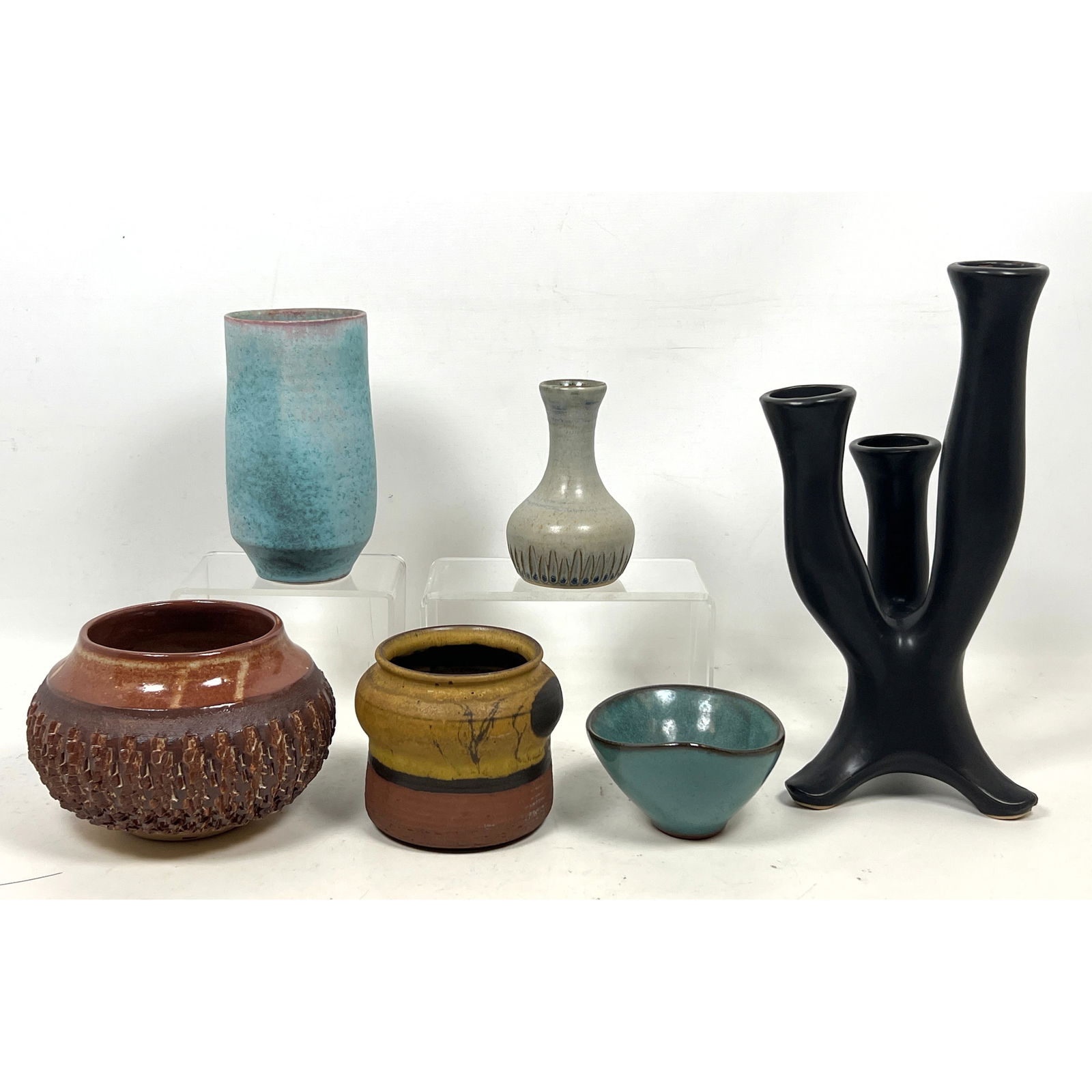 6pcs Artisan Pottery. Scotland, Tebbens, Mary, etc. (1 of 20)