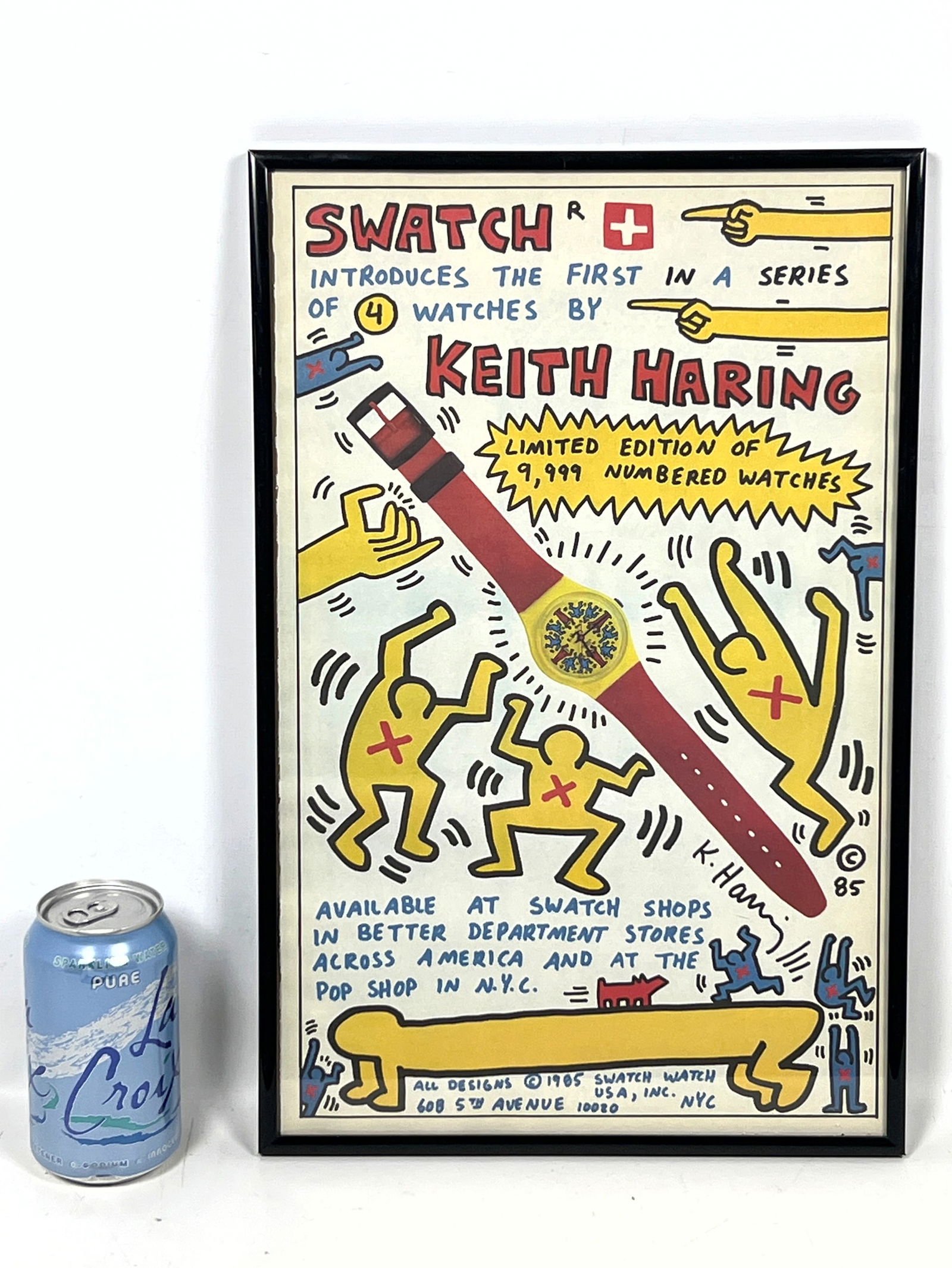 Keith Haring swatch watch advertisement - 2
