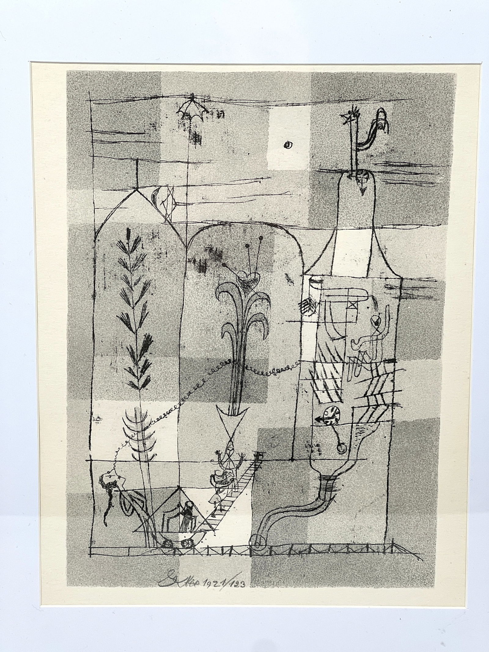 Paul Klee offset lithograph - 2