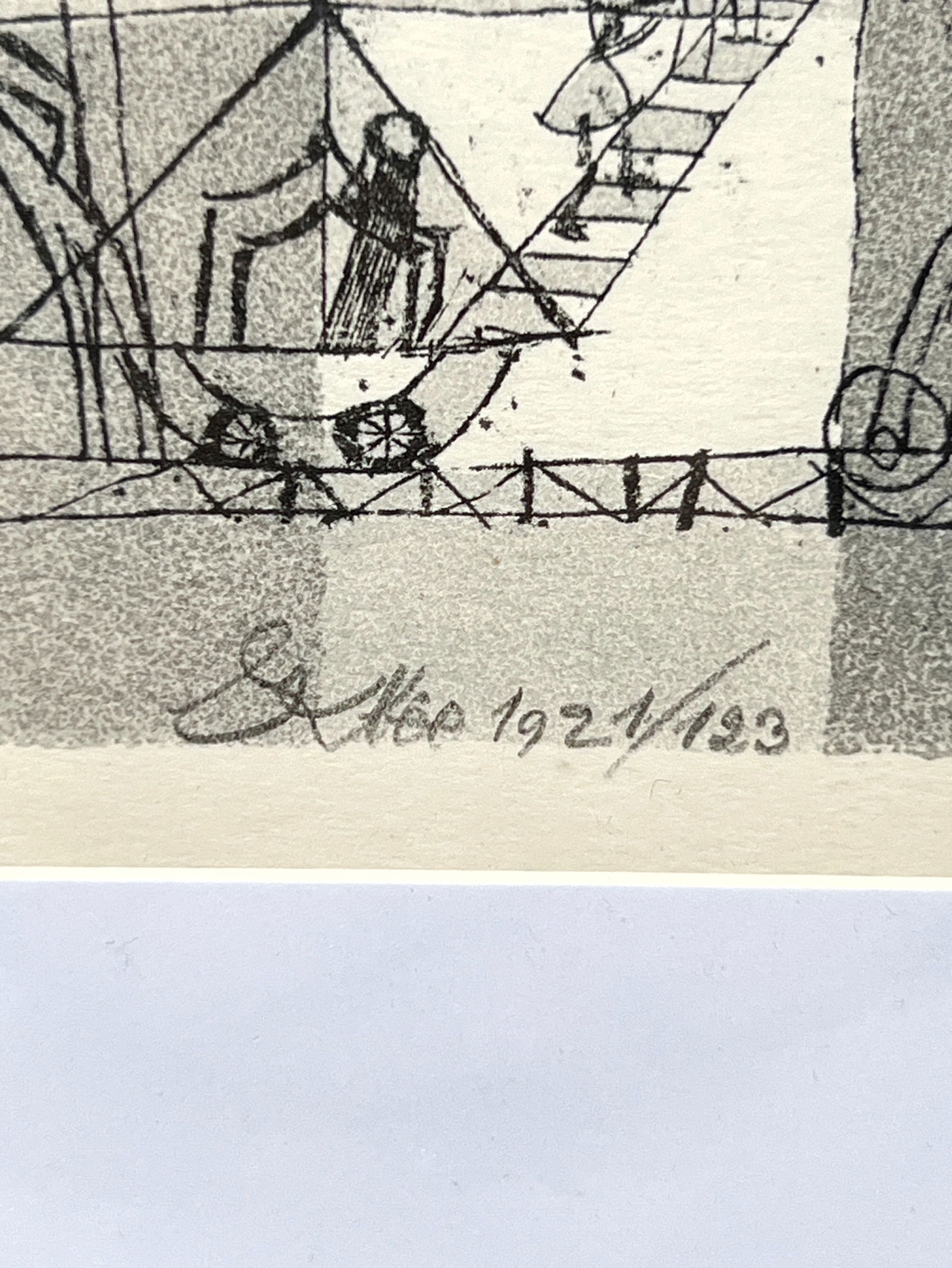 Paul Klee offset lithograph - 3