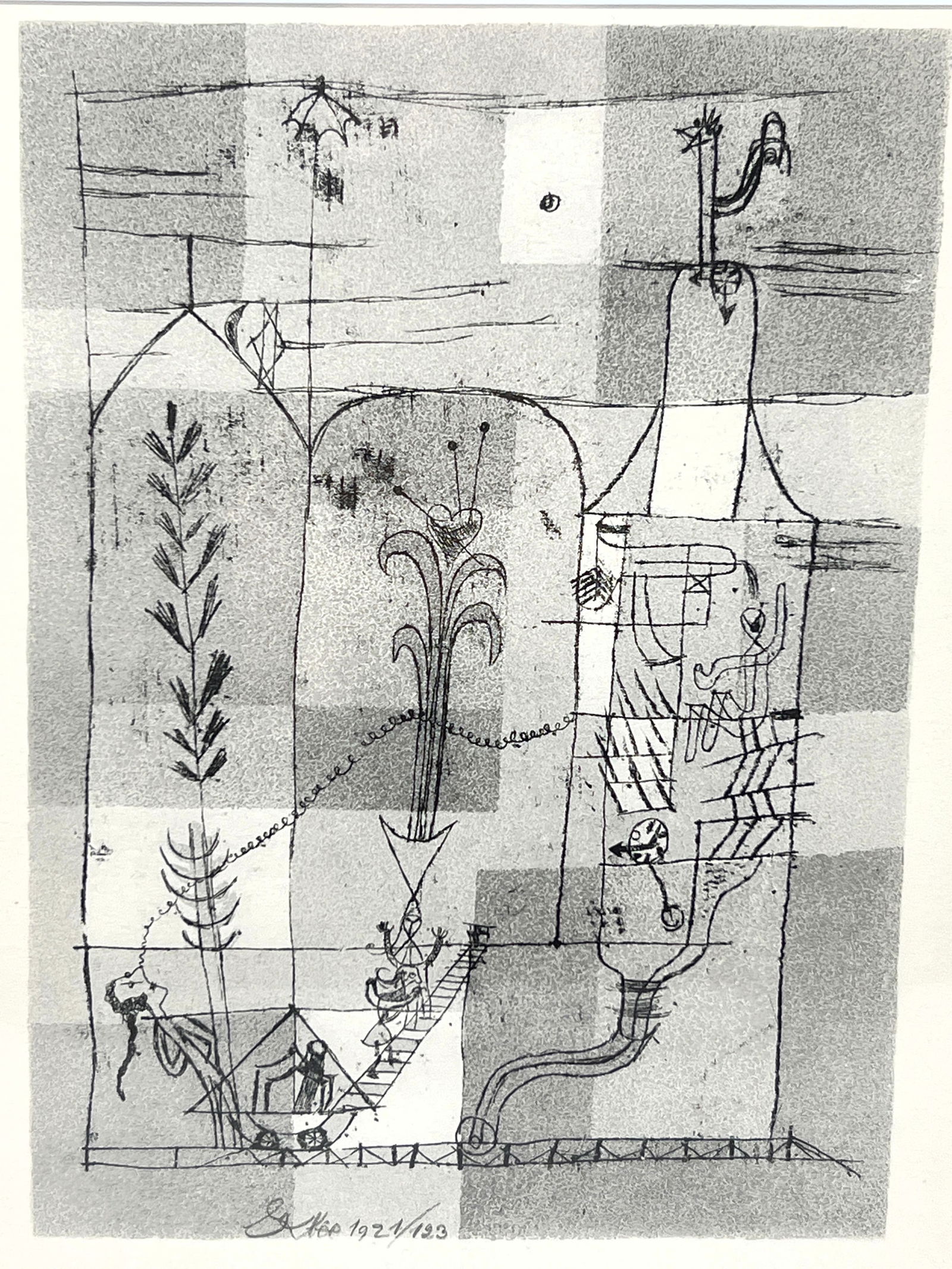 Paul Klee offset lithograph - 5