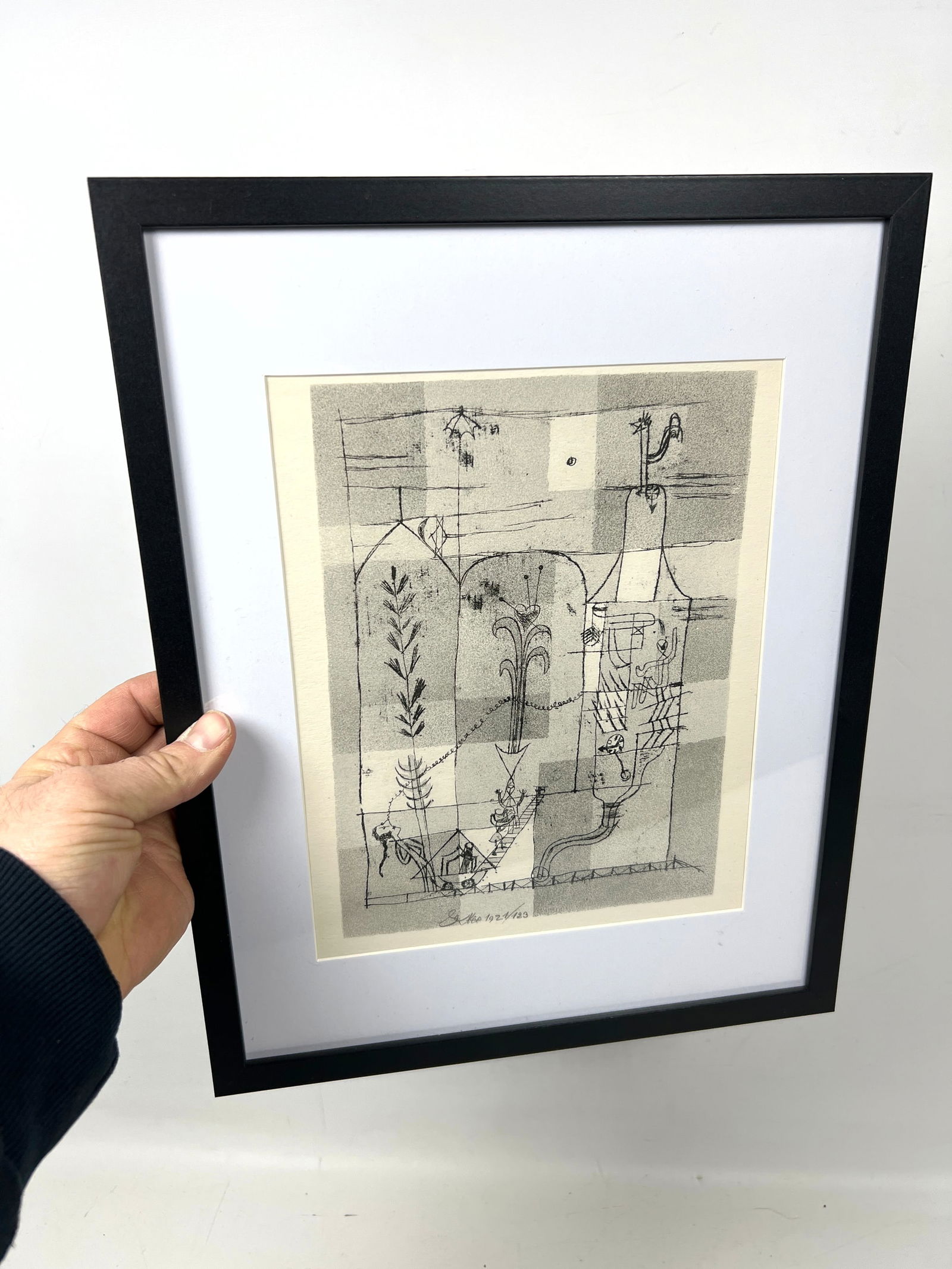 Paul Klee offset lithograph - 6