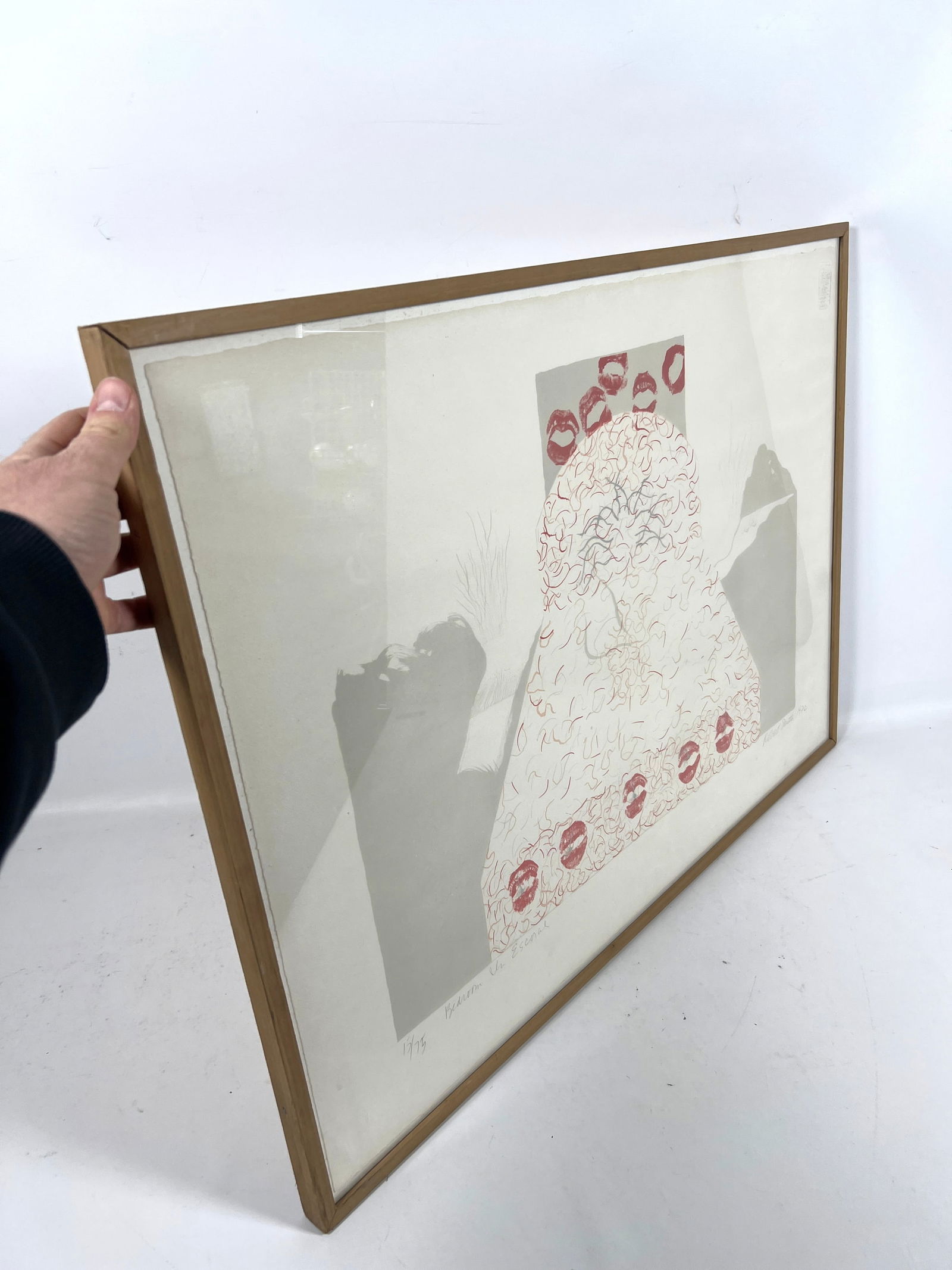 1972 Robert Smith Signed and Numbered Etching Print. 15/75. - 10