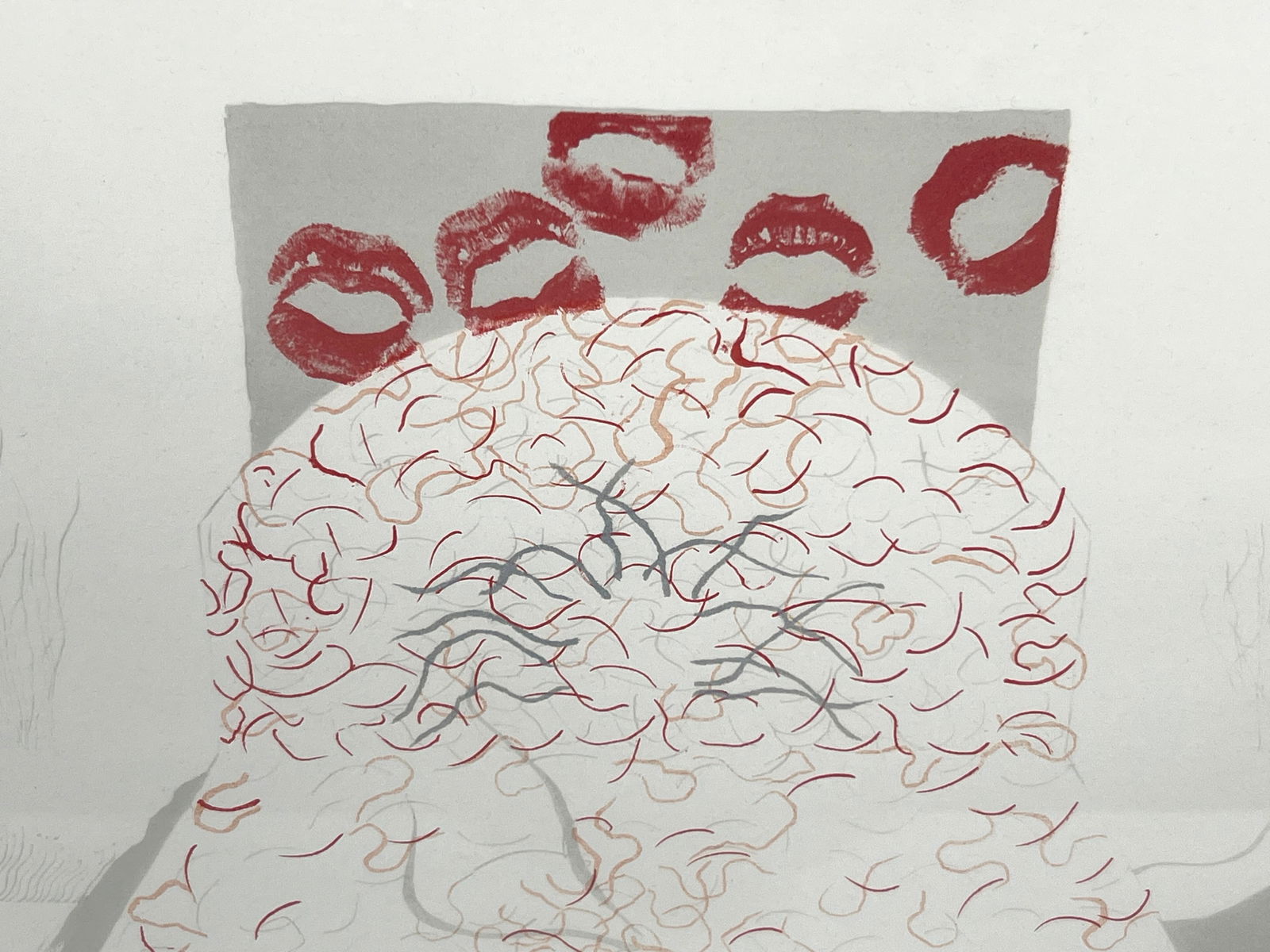 1972 Robert Smith Signed and Numbered Etching Print. 15/75. - 6