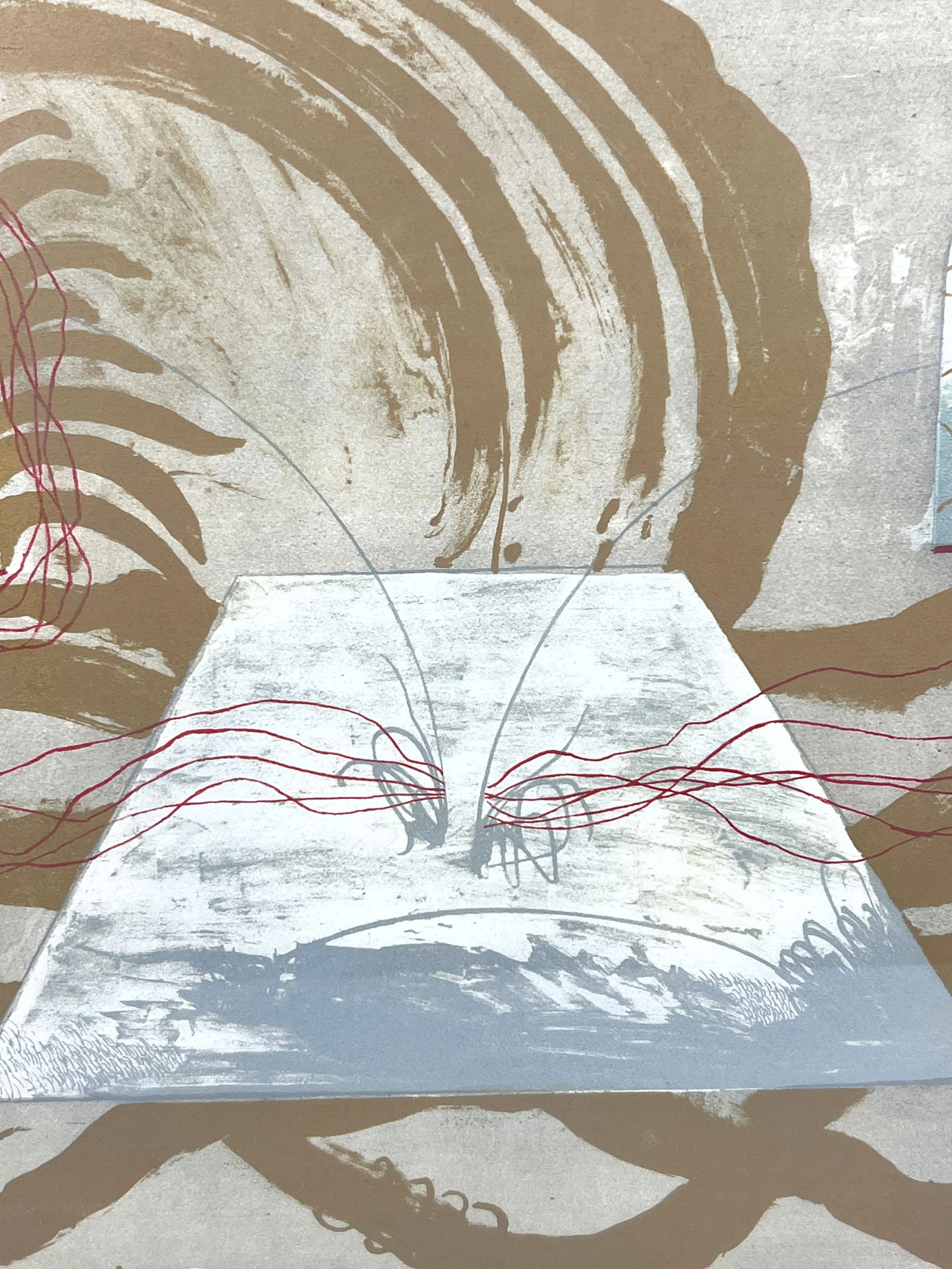 1972 Robert Smith Signed and Numbered Etching Print. 15/75. Inside outside. - 6