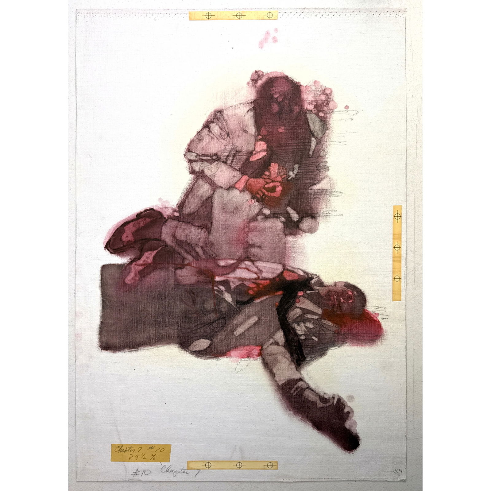 BERNARD Bernie FUCHS Original Painting on unstretched canvas. Unsigned attribution, Franklin Library: BERNARD Bernie FUCHS Original Painting on unstretched canvas. Unsigned attribution, Franklin Library. Chapter 7 #10 / 291/2 % and #10 Chapter 7 Acquired From the Franklin Mint archives, originally pro