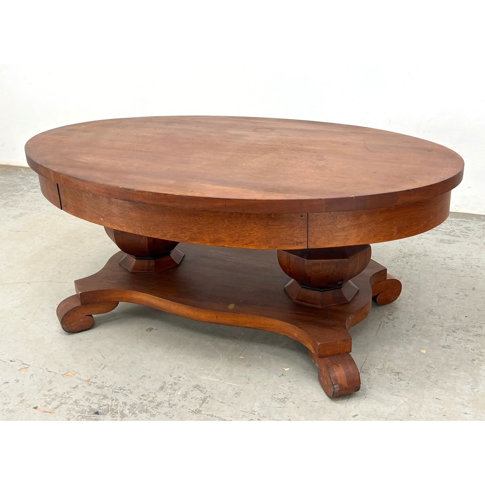Antique empire style Table Converted to coffee Table. (1 of 10)