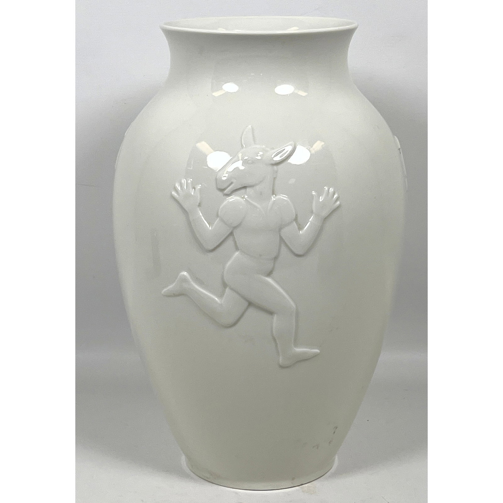 Large Hans Henrik Hansen for Copenhagen in Denmark Vase. Mid Summer Nights Dream. (1 of 9)