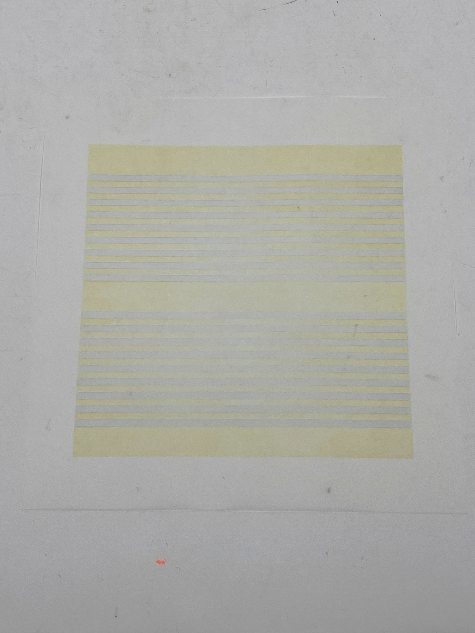 10pc Agnes Martin vellum offset lithographs - 4