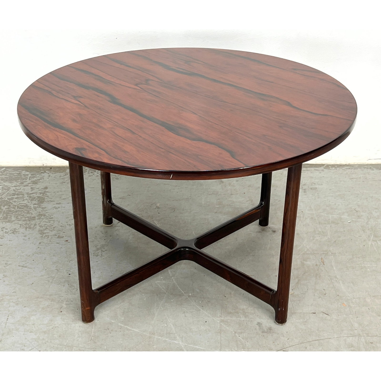 Arne Halvorsen for Rasmus Solberg Rosewood Occasional Table. Norway (1 of 7)