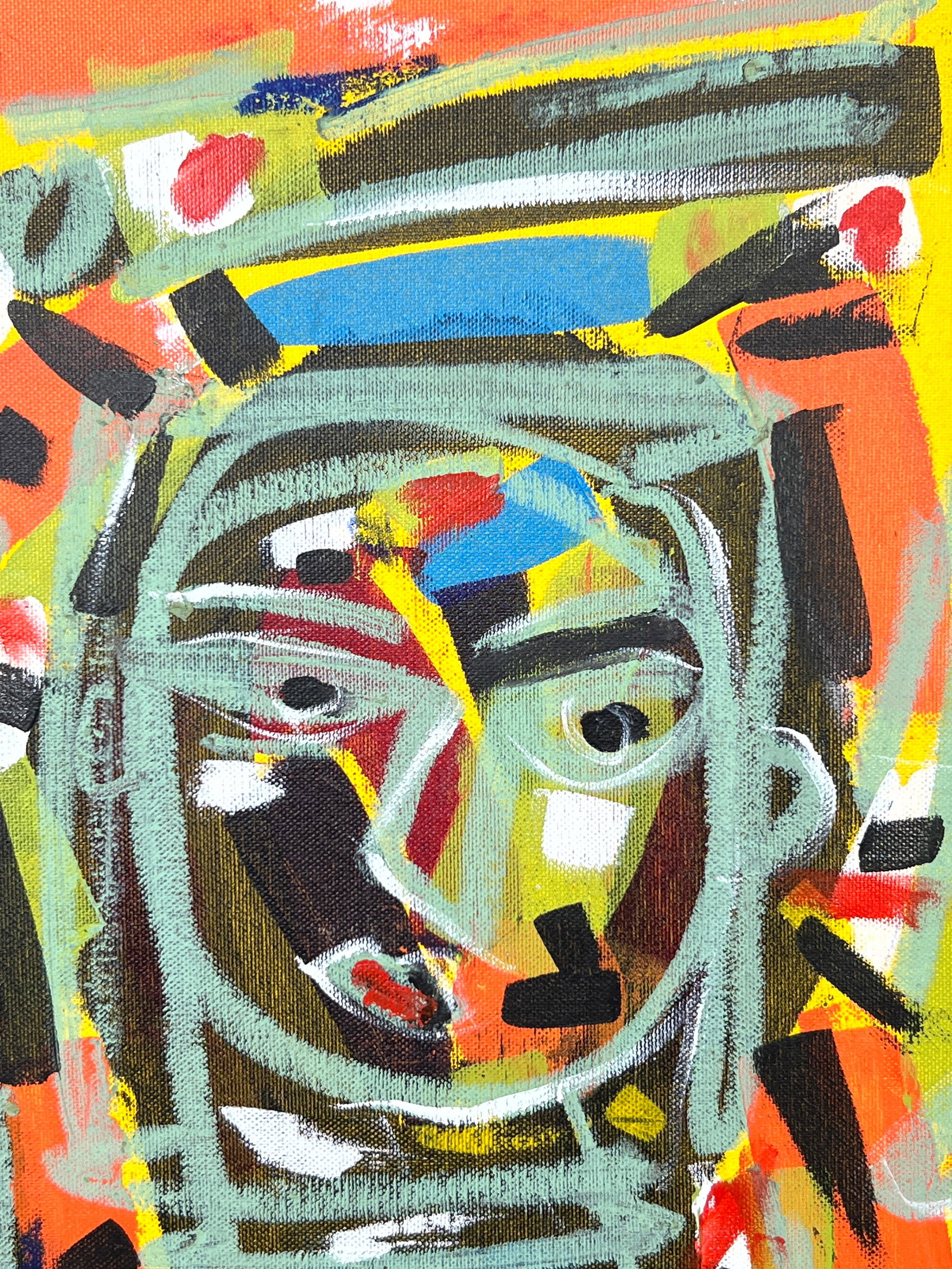 Abstract modernist painting. Signed Pascal. - 5