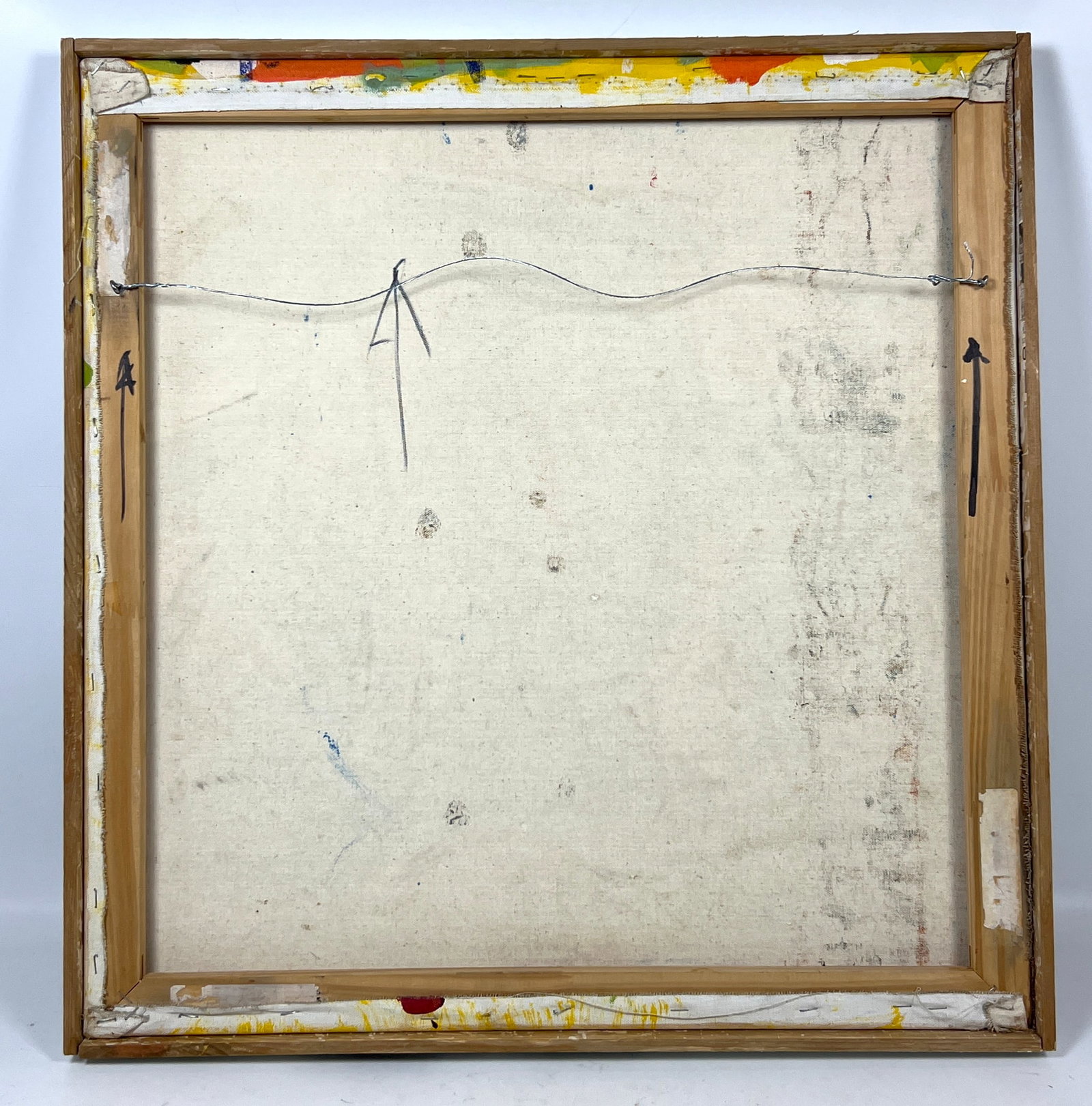 Abstract modernist painting. Signed Pascal. - 8