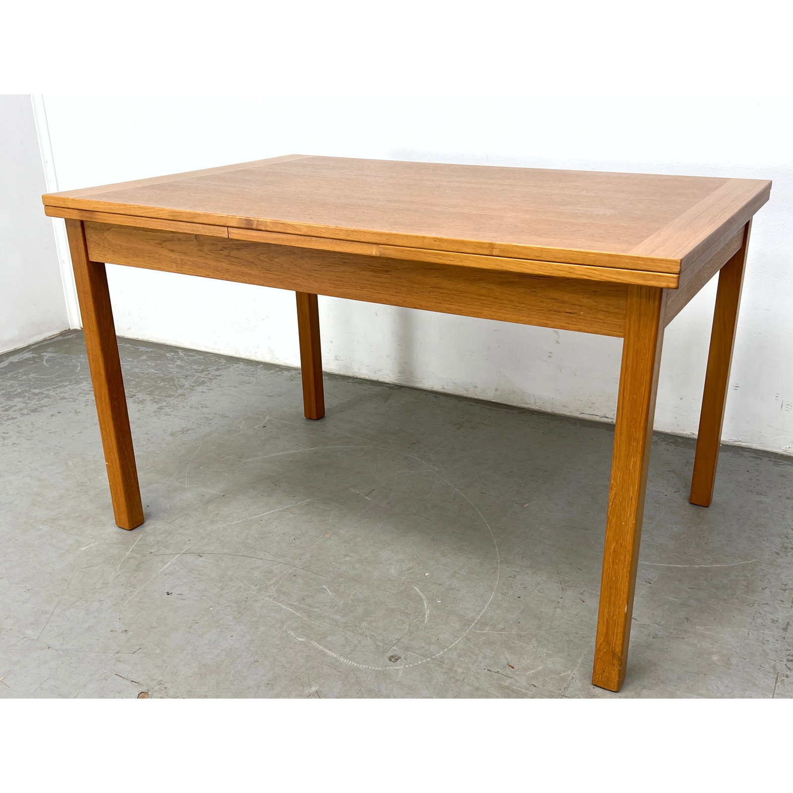 Danish Modern Teak Refractory Dining Table. mark reading MADE IN DENMARK (1 of 9)