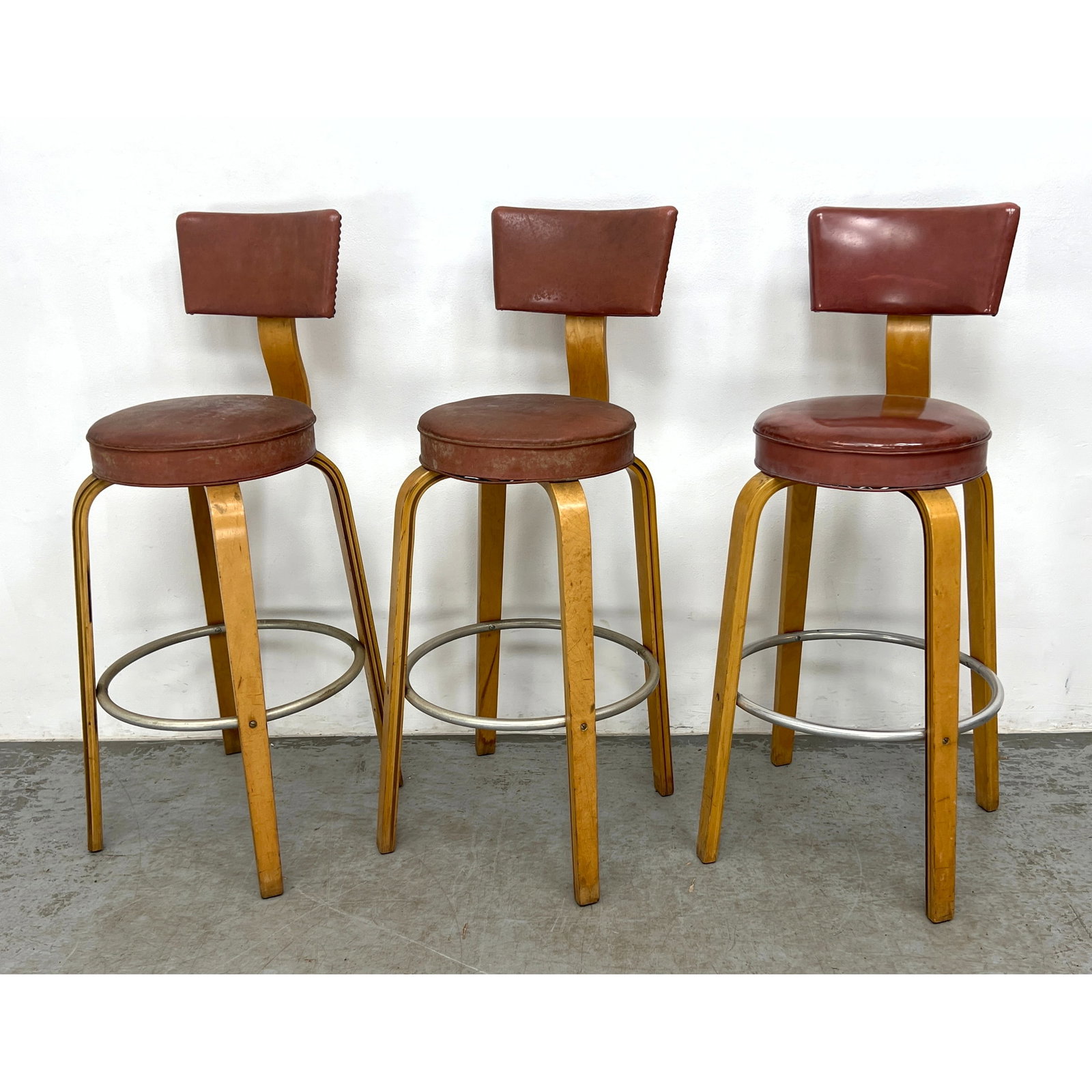Set 3 Thonet Brothers Bar Stools. (1 of 17)