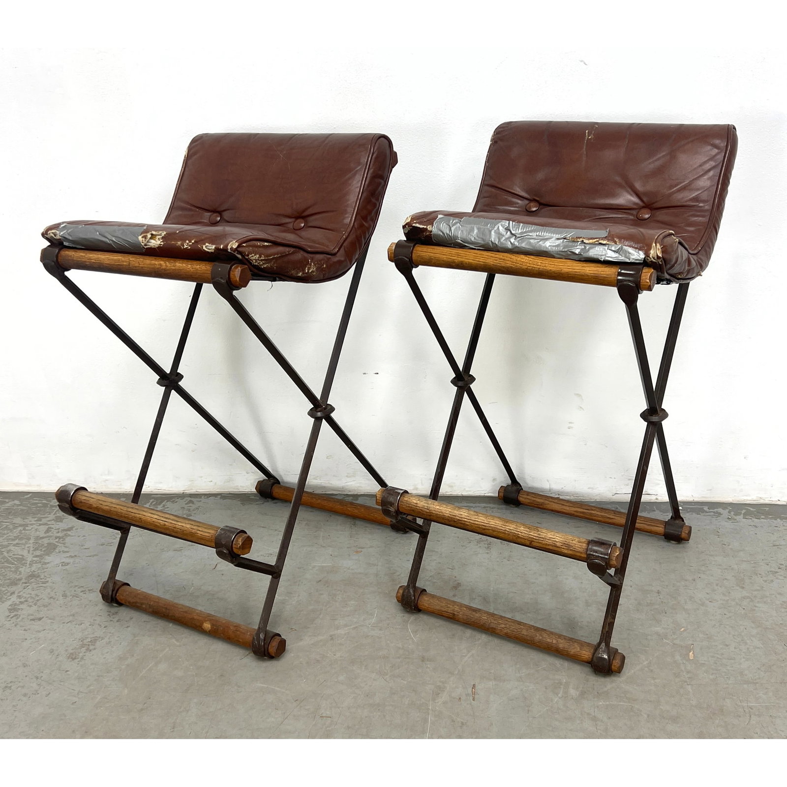 Pair Cleo Baldon Bar Stools for Terra Furniture. (1 of 11)