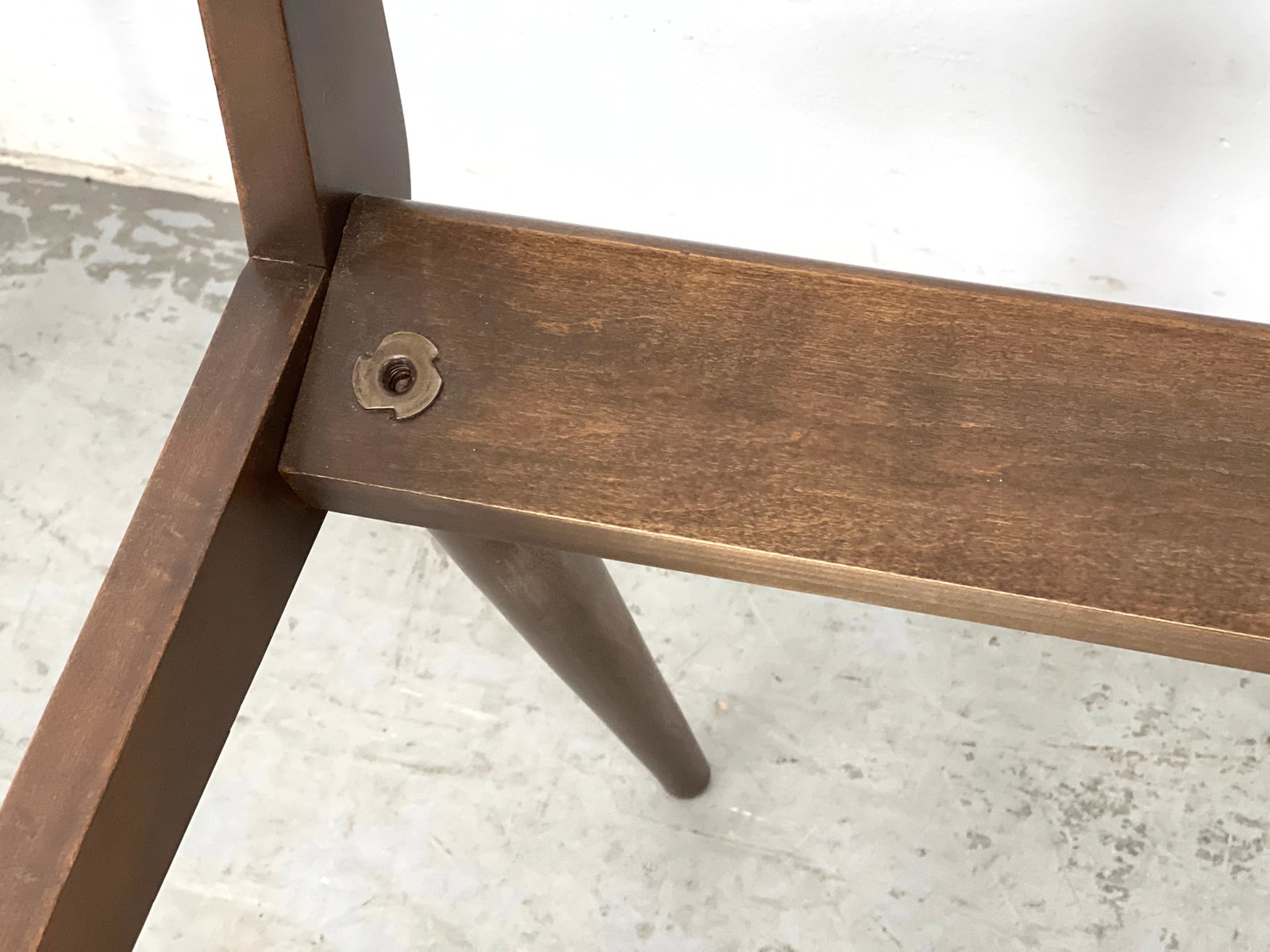 Set 4 Mid Century Modern Dining Chair Frames. Risom style. - 8